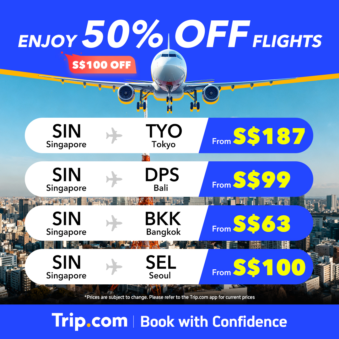 Trip.com Facebook ad