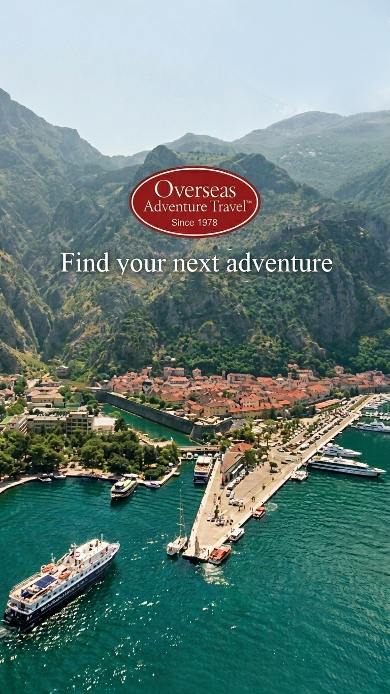 Overseas Adventure Travel Facebook ad