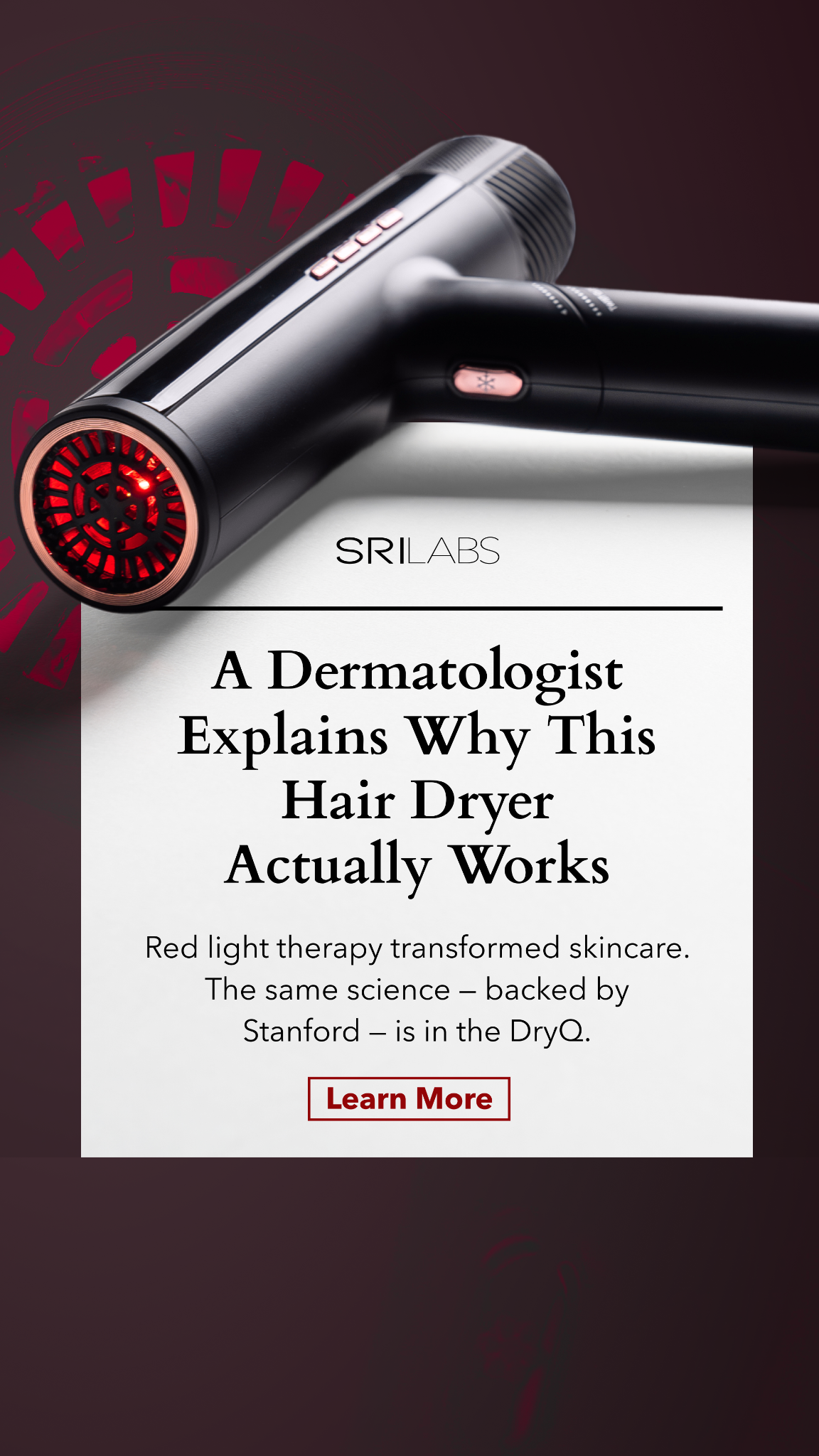 SRI Labs Facebook ad