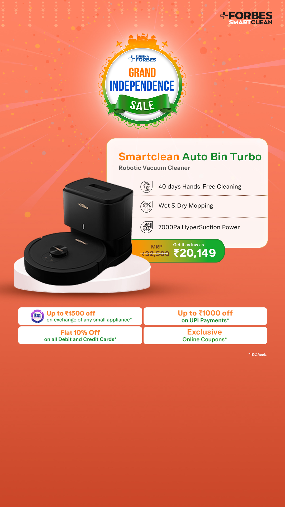 Eureka Forbes Facebook ad