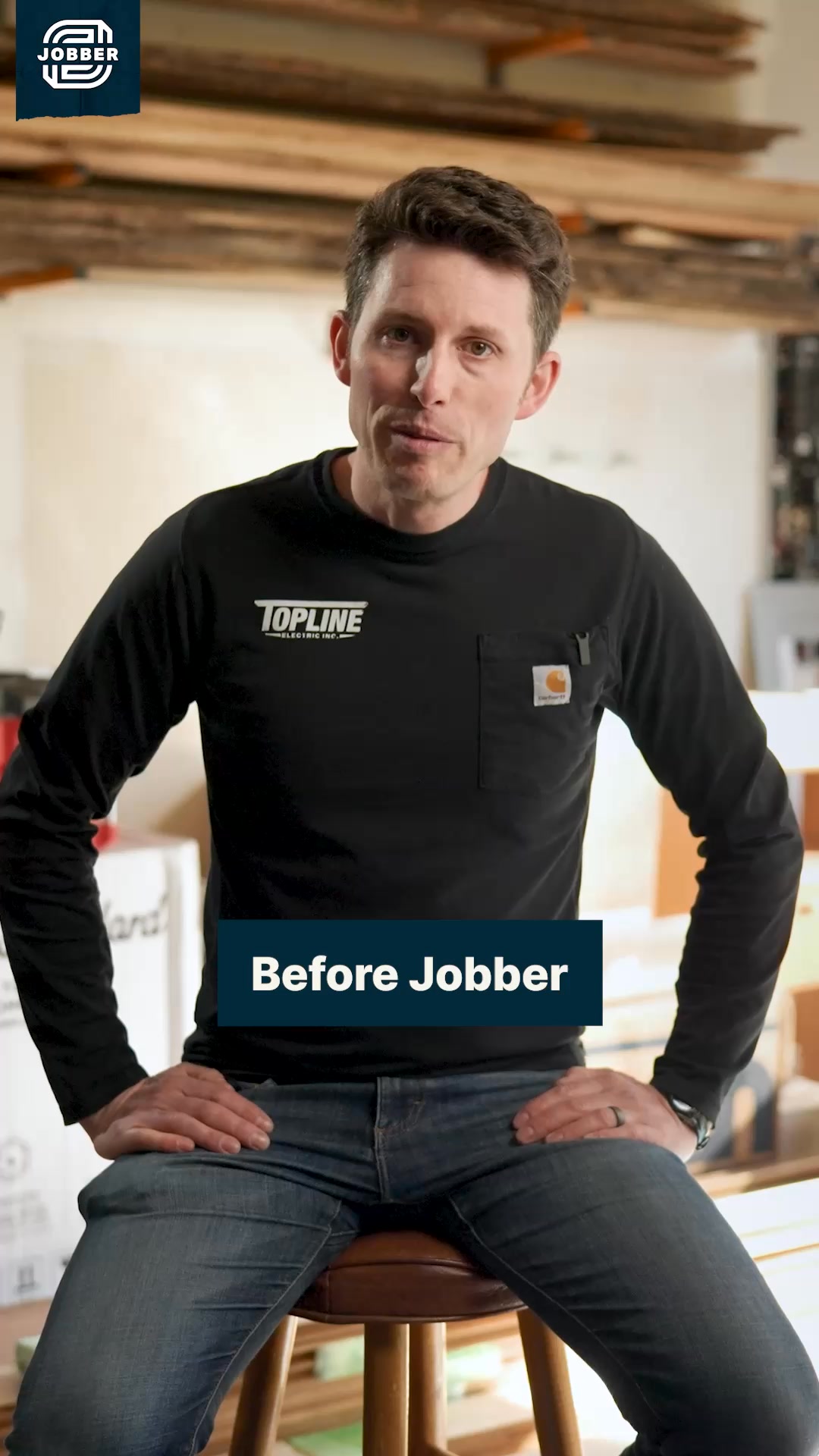 Jobber Facebook ad: Built to grow with you