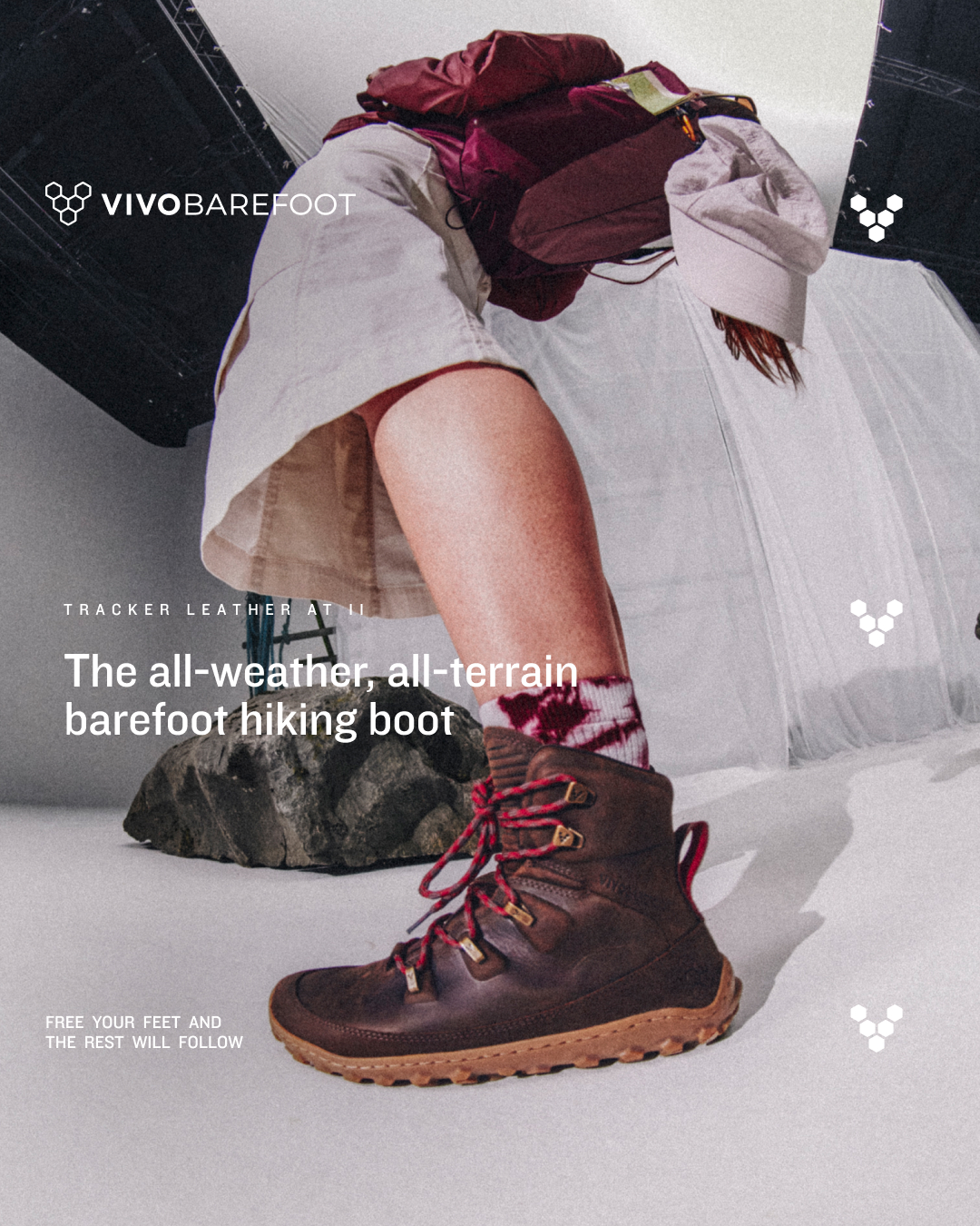 Vivobarefoot Facebook ad