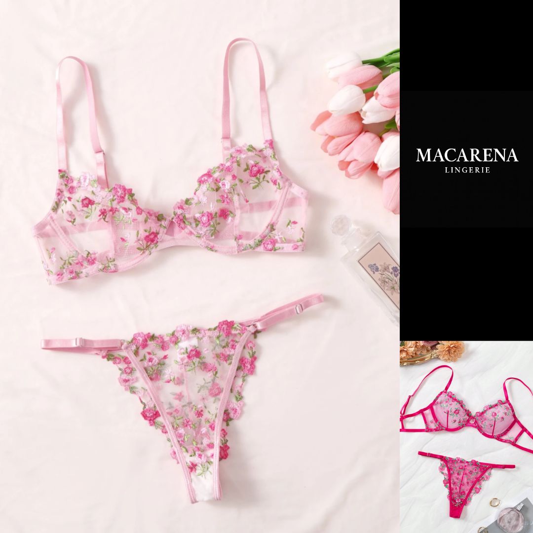 Macarena Lencería Facebook ad: Sexy, cómoda y para vos.