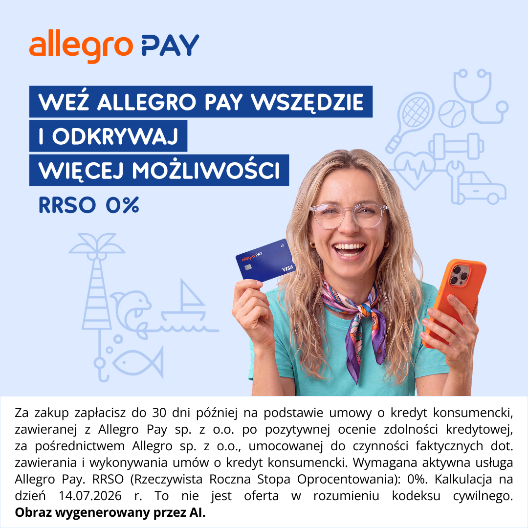 Allegro Facebook ad: Sprawdź Allegro Pay!