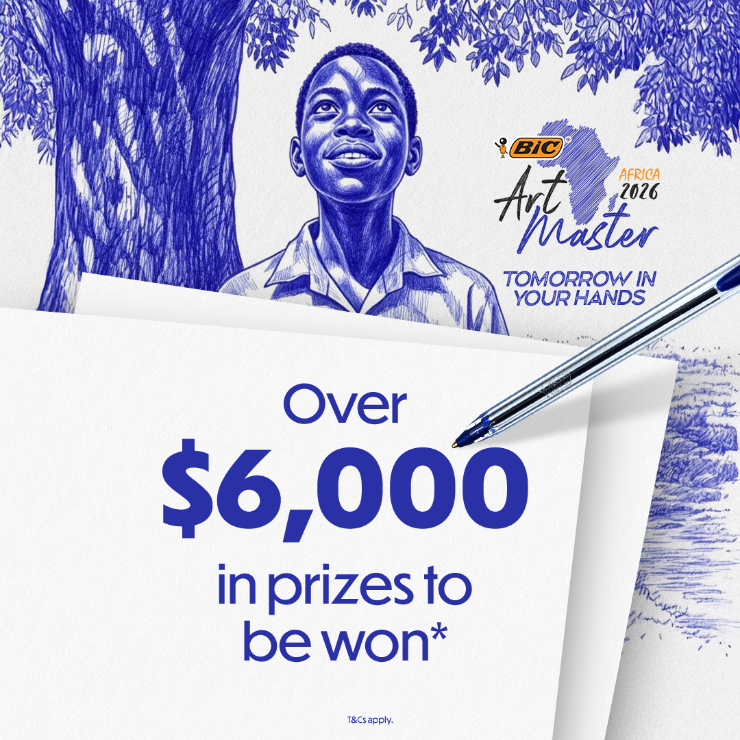 BIC Nigeria Facebook ad: Imagine it. Draw it.