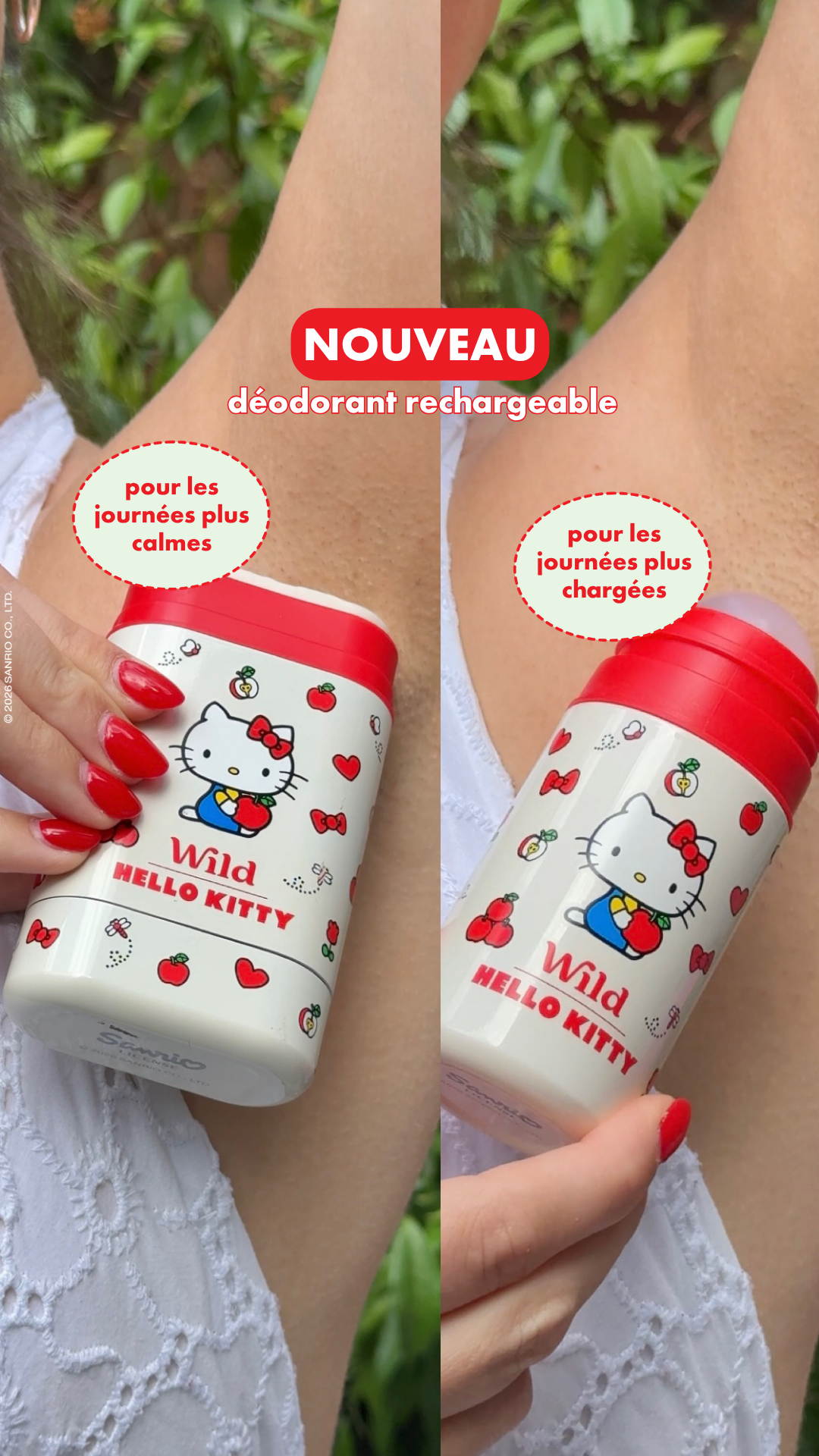 Wild Facebook ad: L'étui Hello Kitty est là