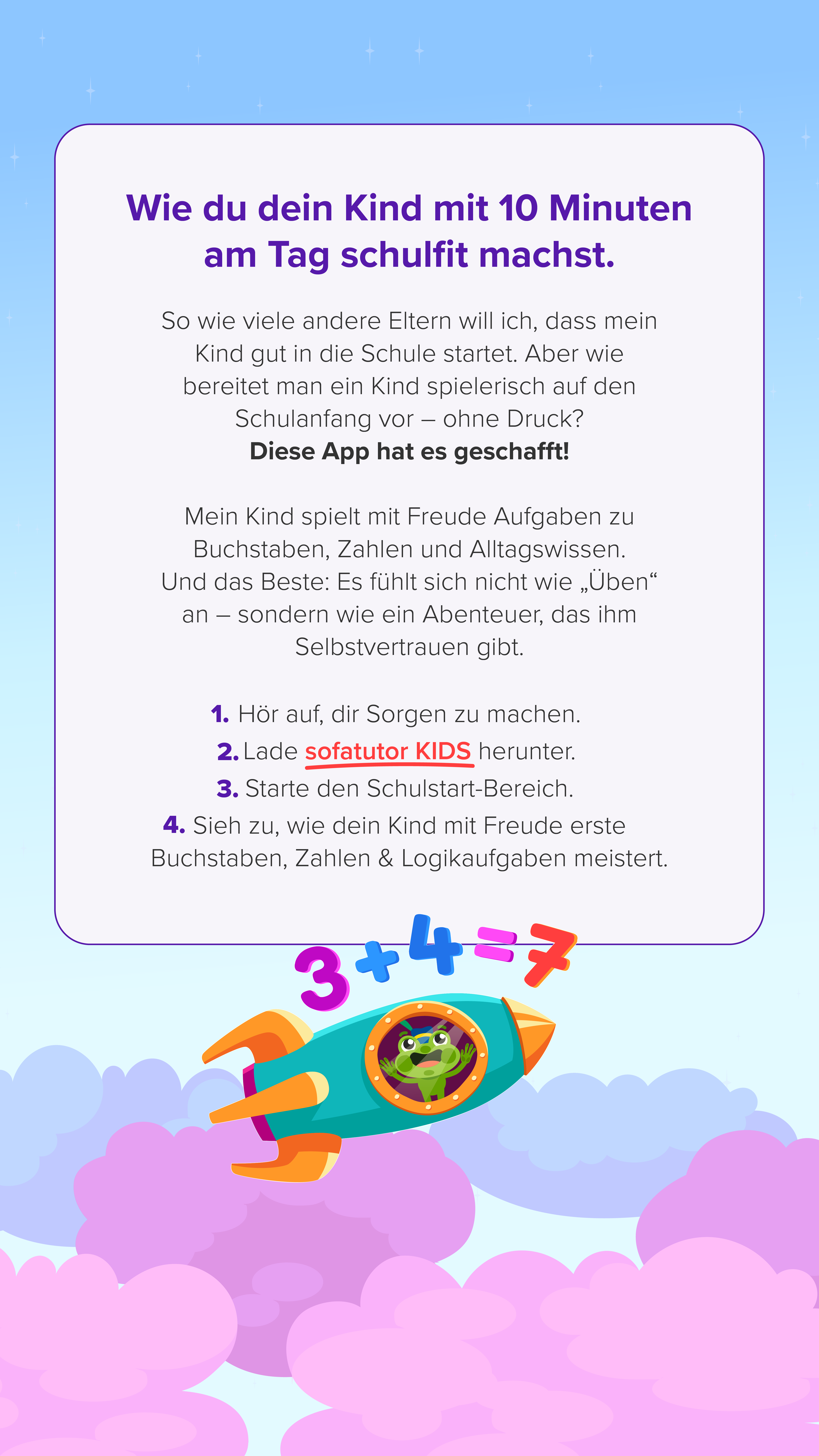sofatutor.kids Facebook ad