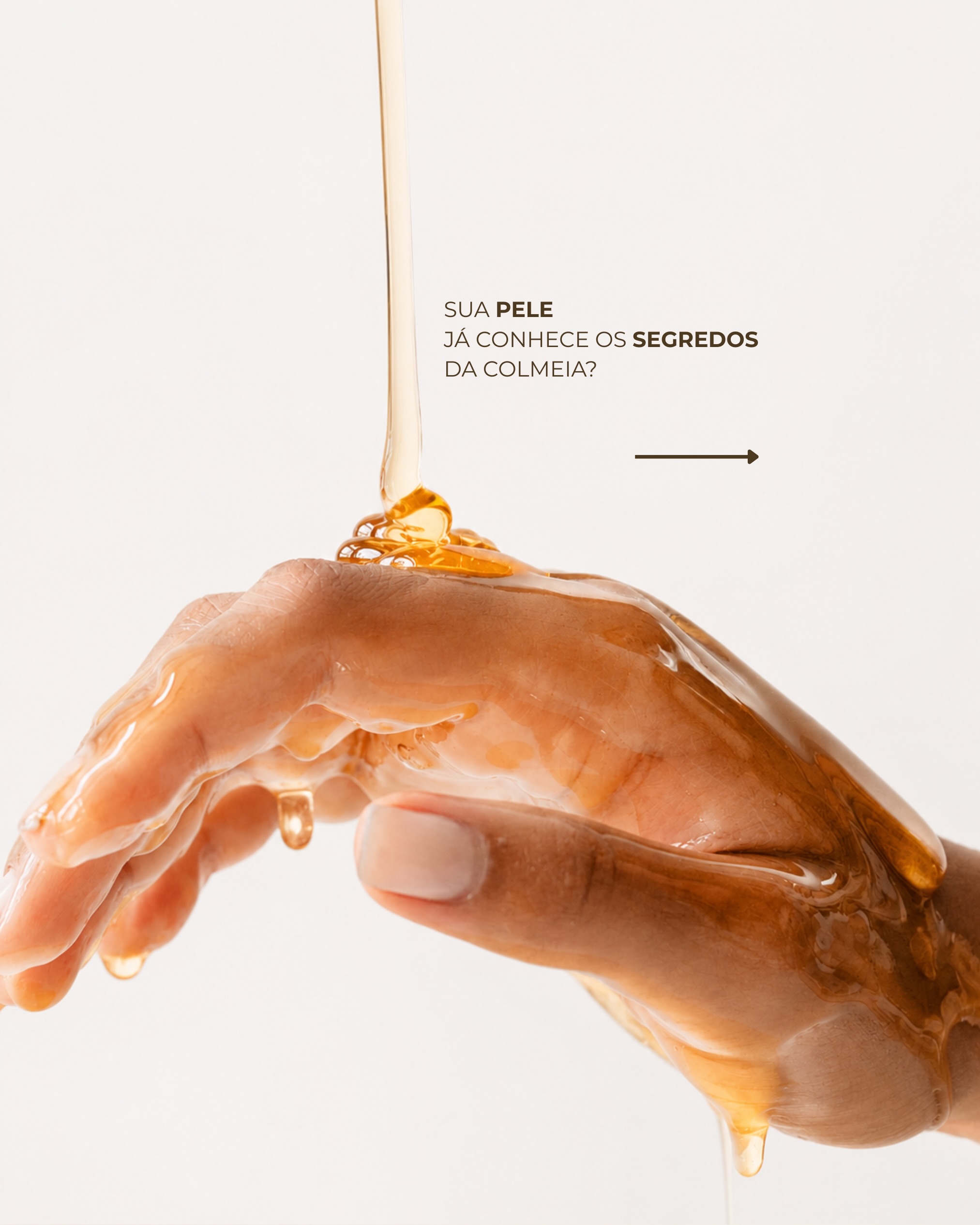 Hoyya Skin Facebook ad: Dentro da colmeia, dois ingredientes despertam cada vez…