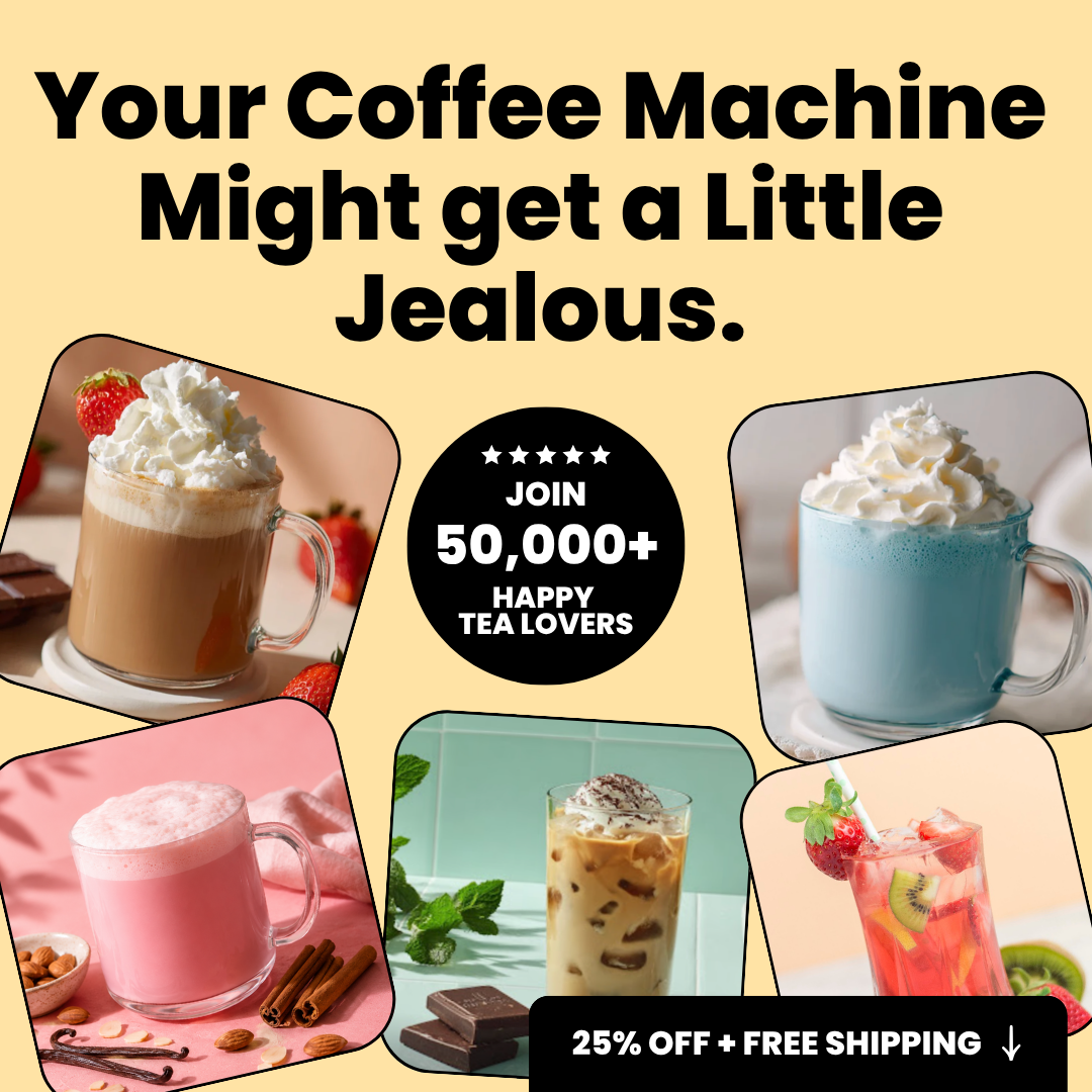 Tealish Facebook ad: Life’s Too Short for Boring Tea
