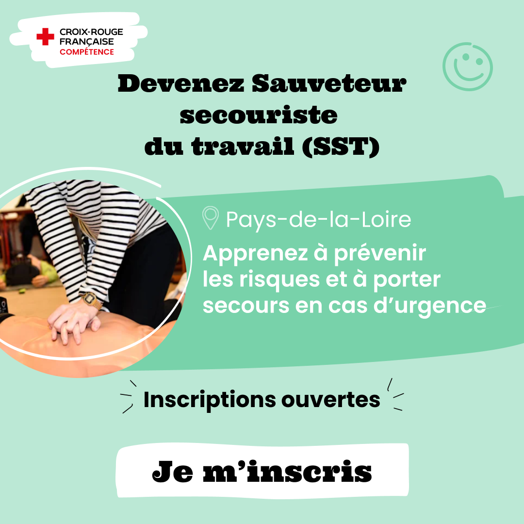 Croix-Rouge Compétence Facebook ad: Inscris-toi dès maintenant