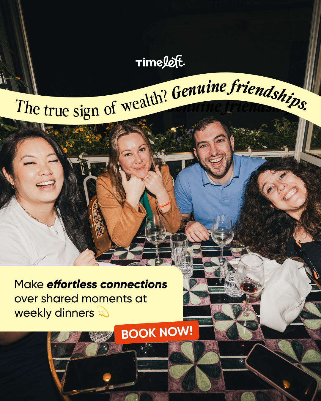 Timeleft Facebook ad