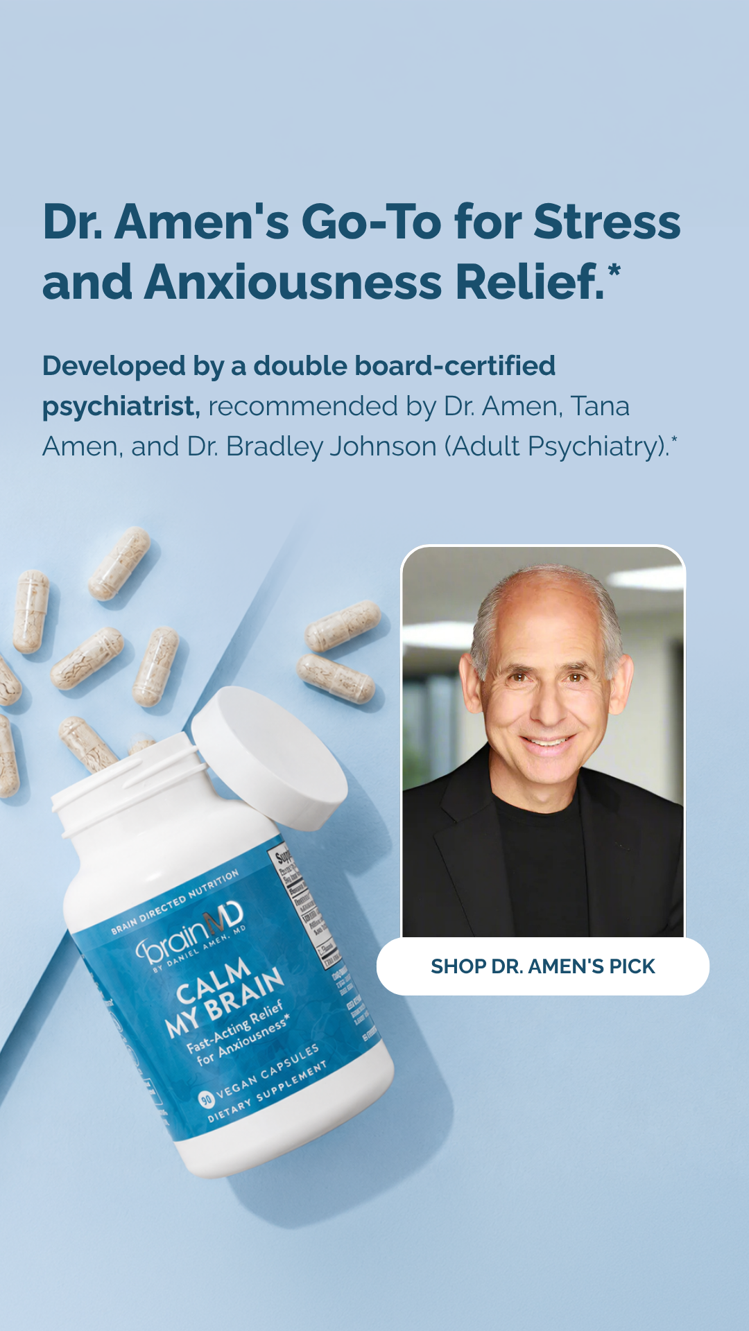 BrainMD Health Facebook ad