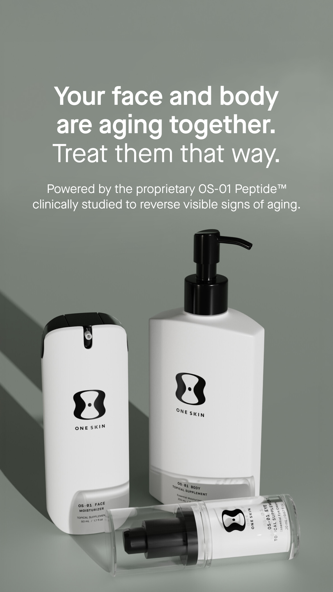 OneSkin Facebook ad