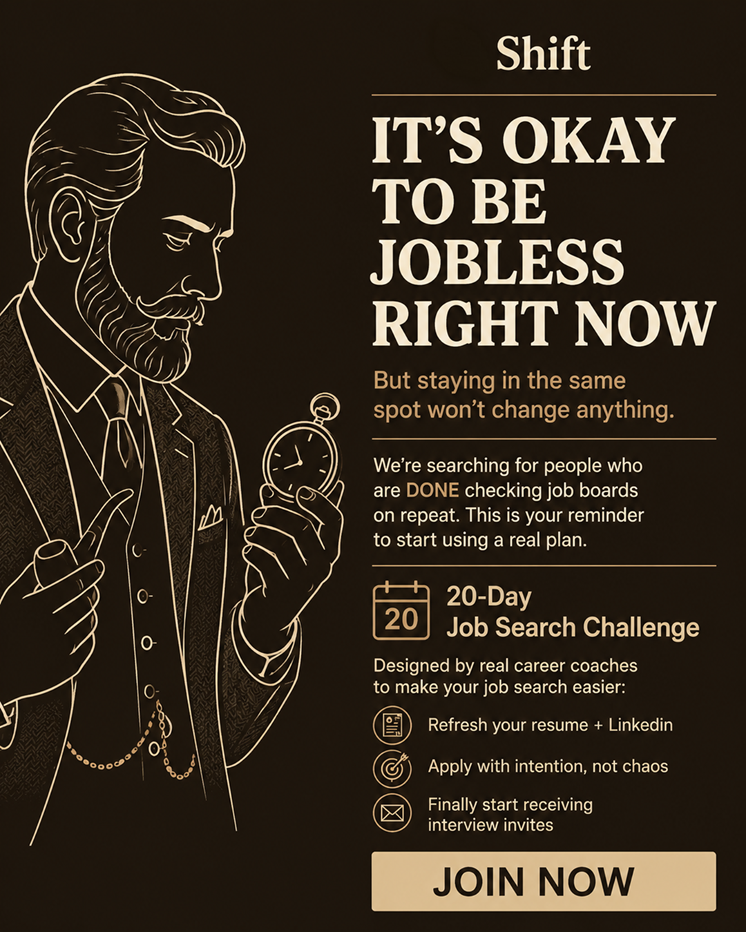 Shift - Transform Your Career Facebook ad