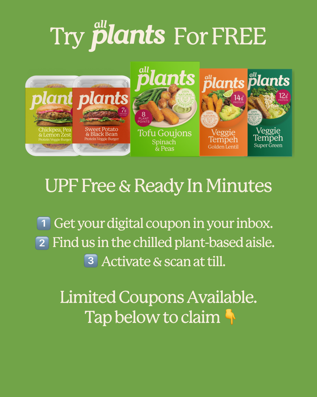 allplants Facebook ad