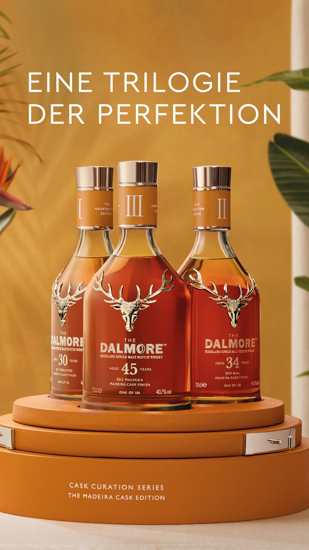 The Dalmore Facebook ad: Eine Trilogie der Perfektion.
