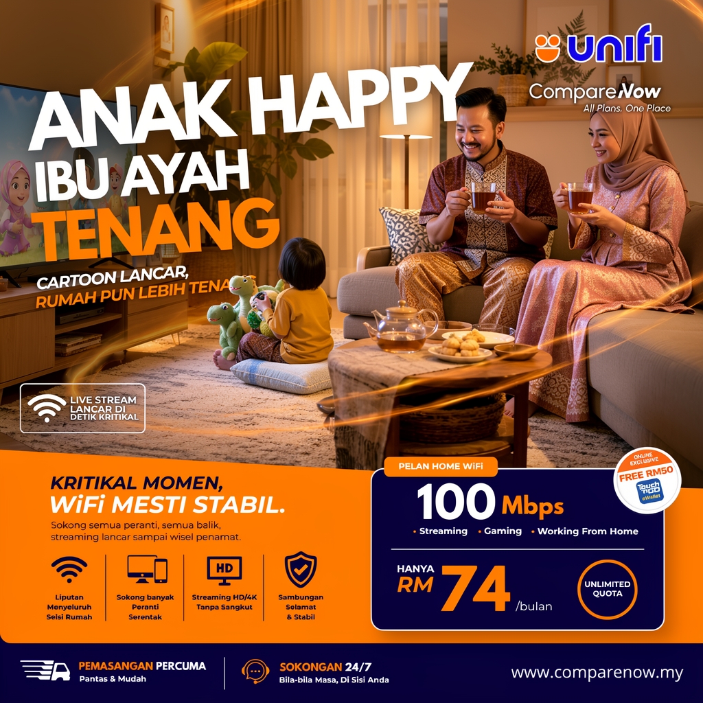 Compare Now Facebook ad
