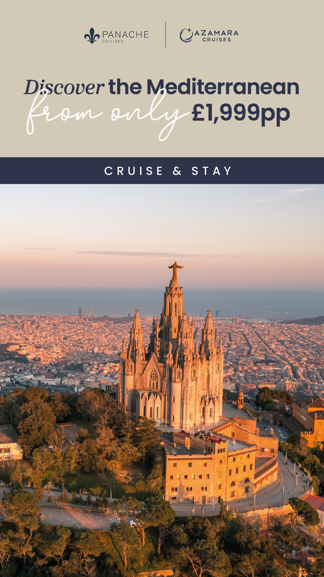 Panache Cruises Facebook ad