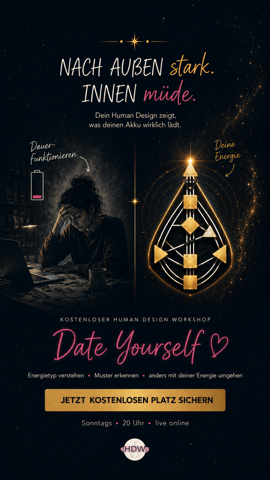 Humandesignwissen Facebook ad from May 20, 2026
