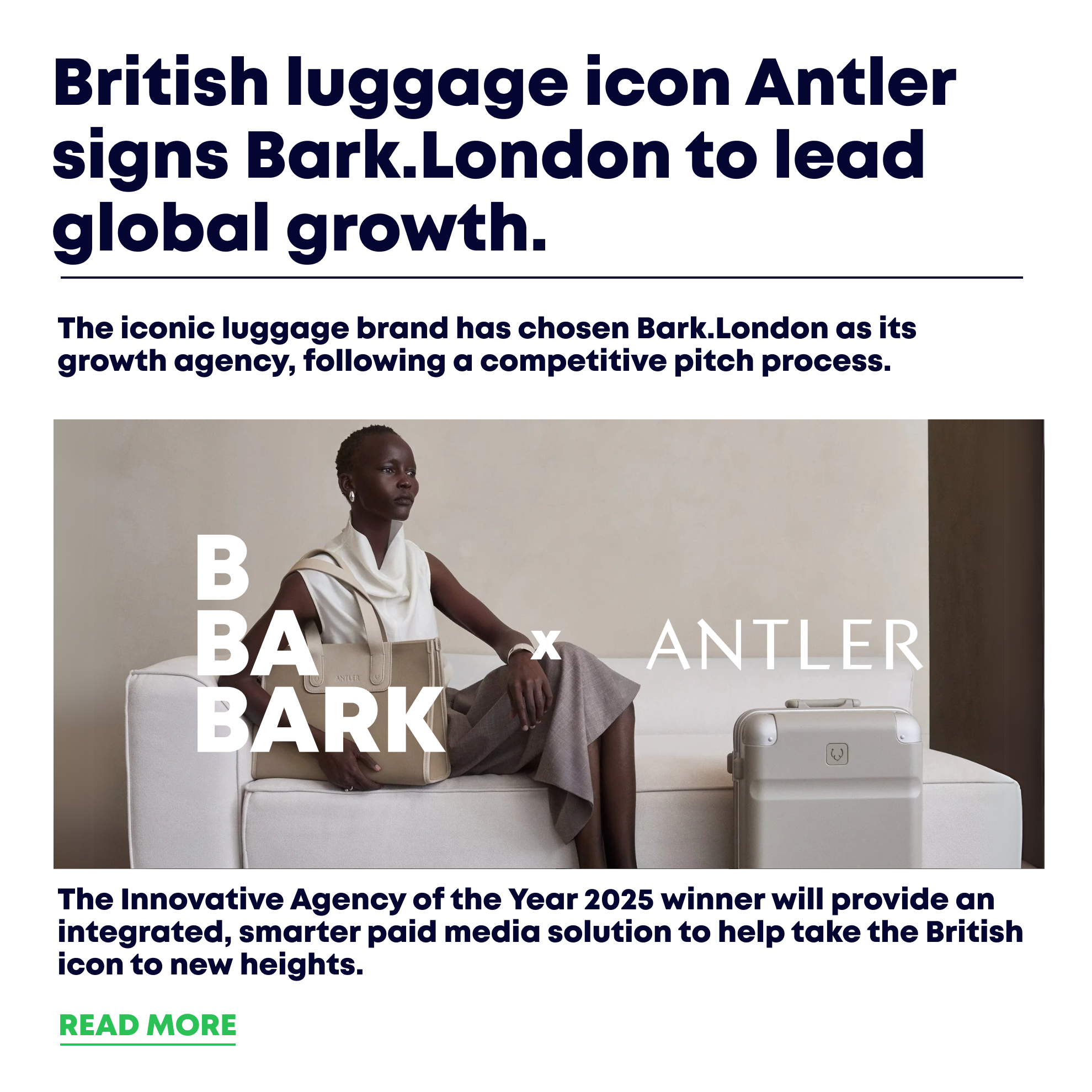 Bark.London Facebook ad: Antler Signs BARK To Lead Global Growth
