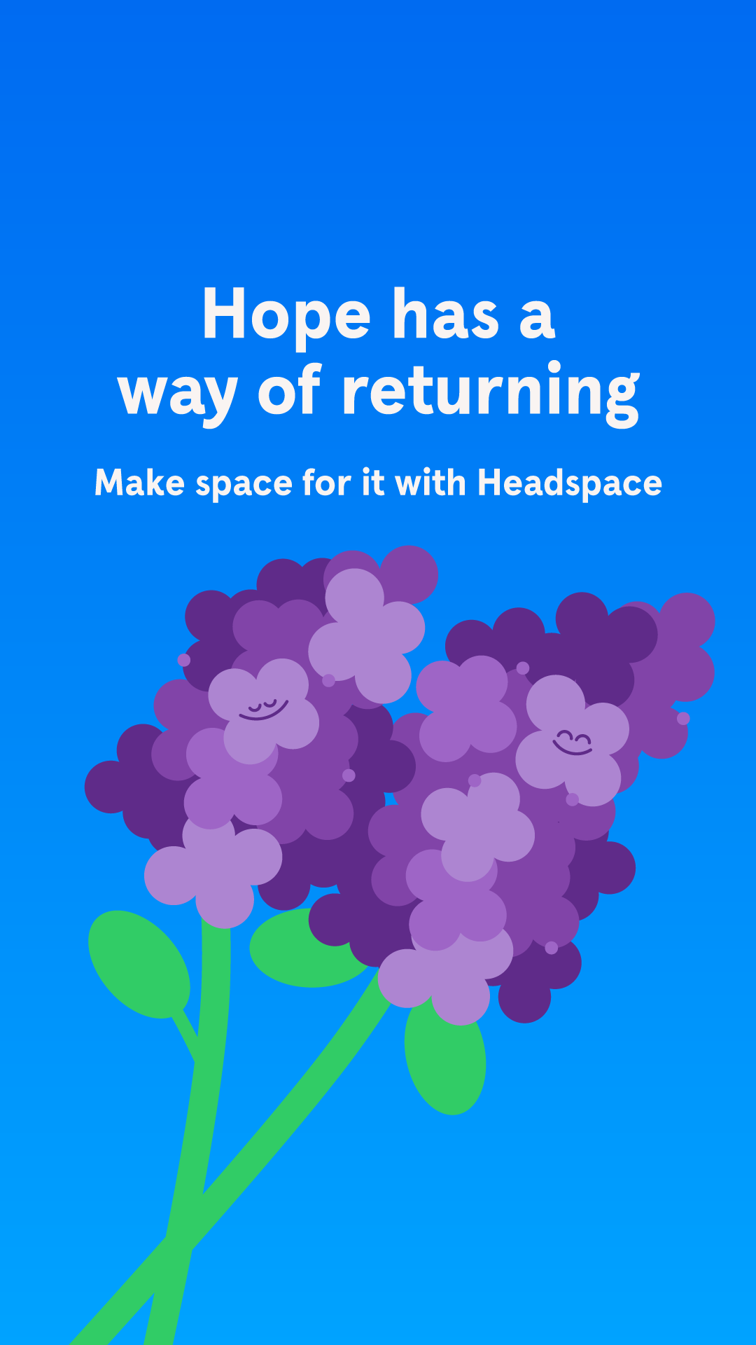 Headspace Facebook ad