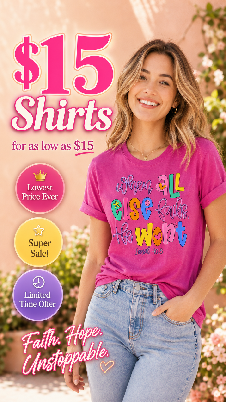 Love in Faith Facebook ad