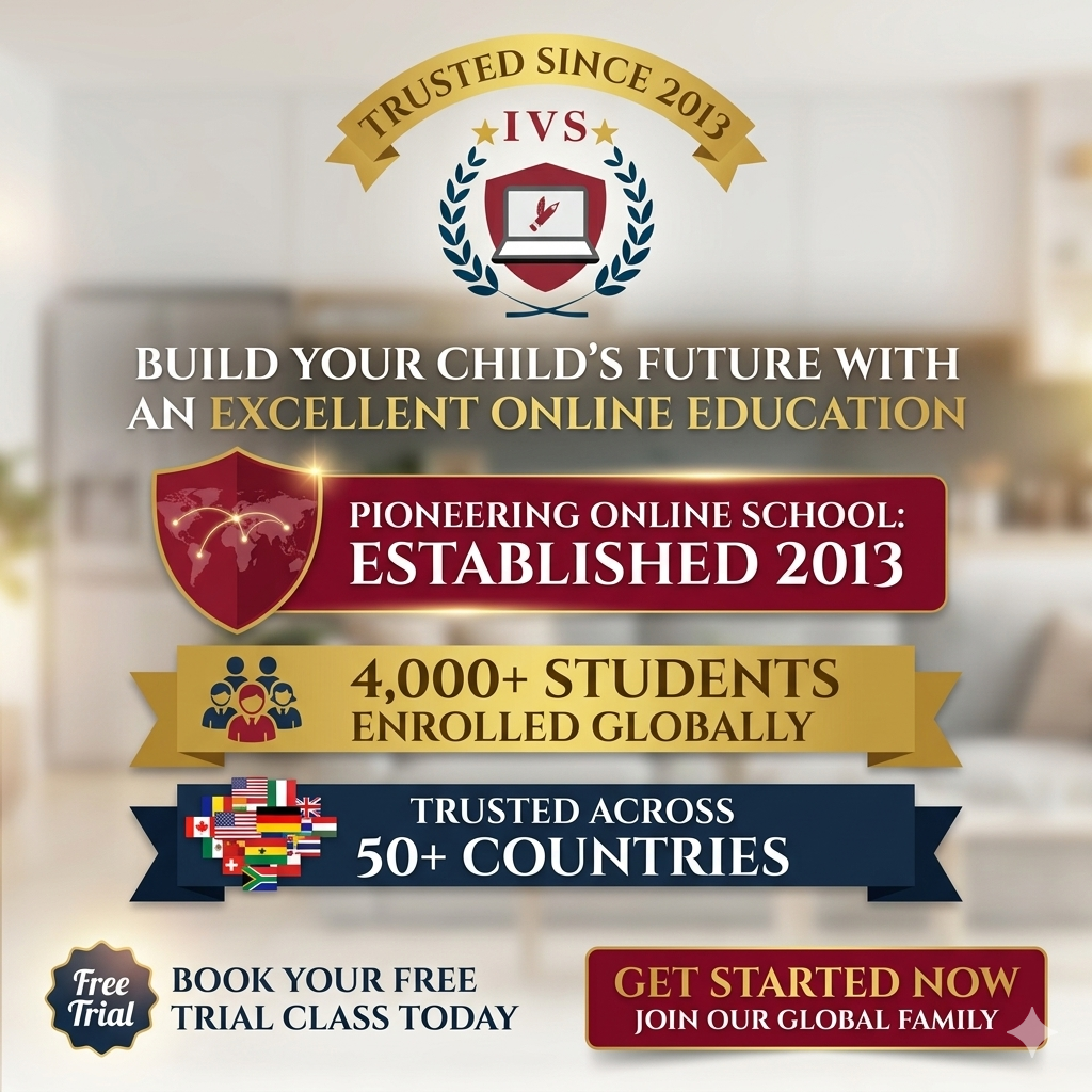 IQRA Virtual School Facebook ad