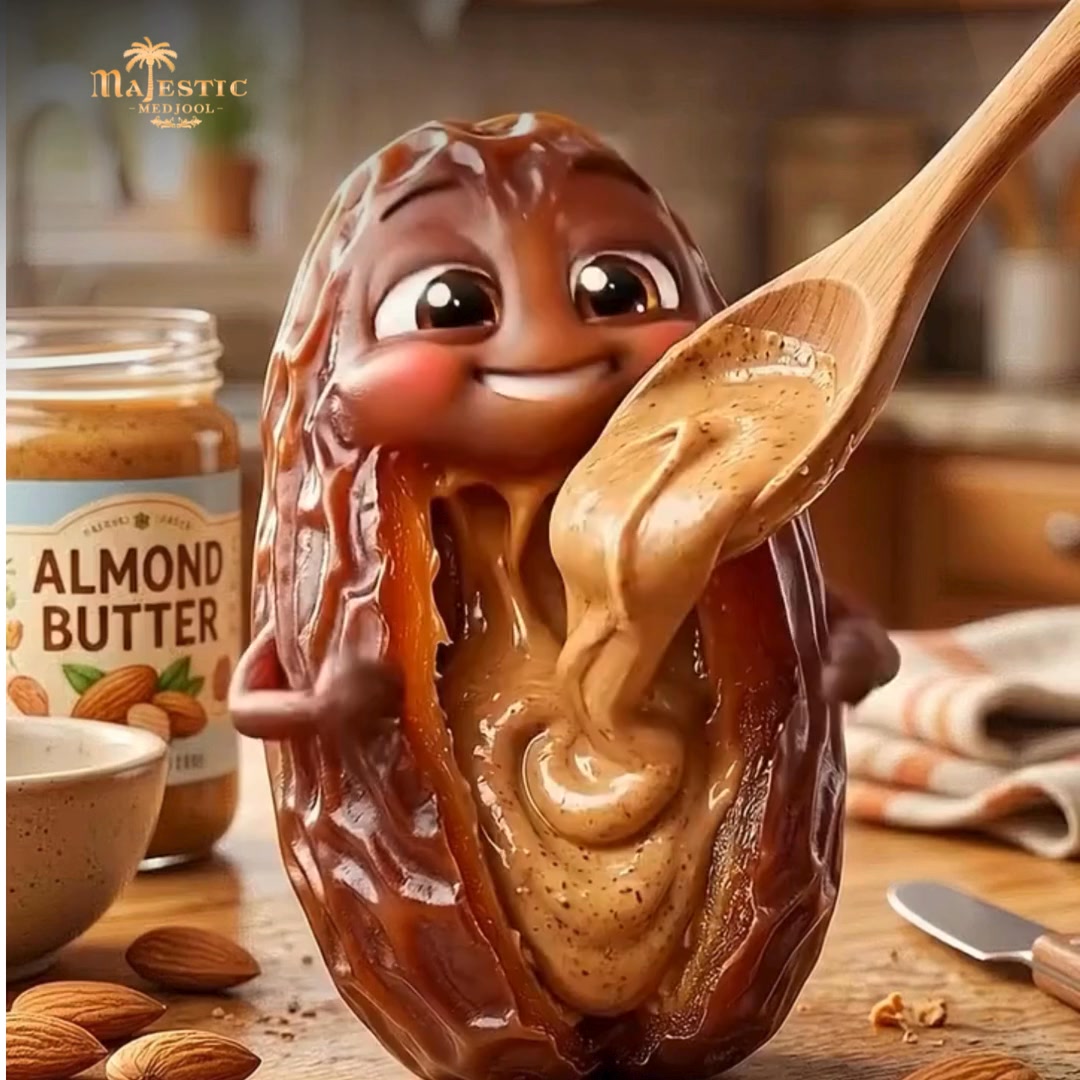 Majestic Medjool Facebook ad: Premium Medjool Dates, Taste the Royal Sweetness