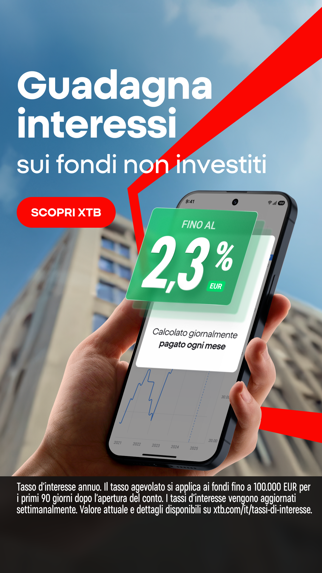 XTB Online Trading Facebook ad