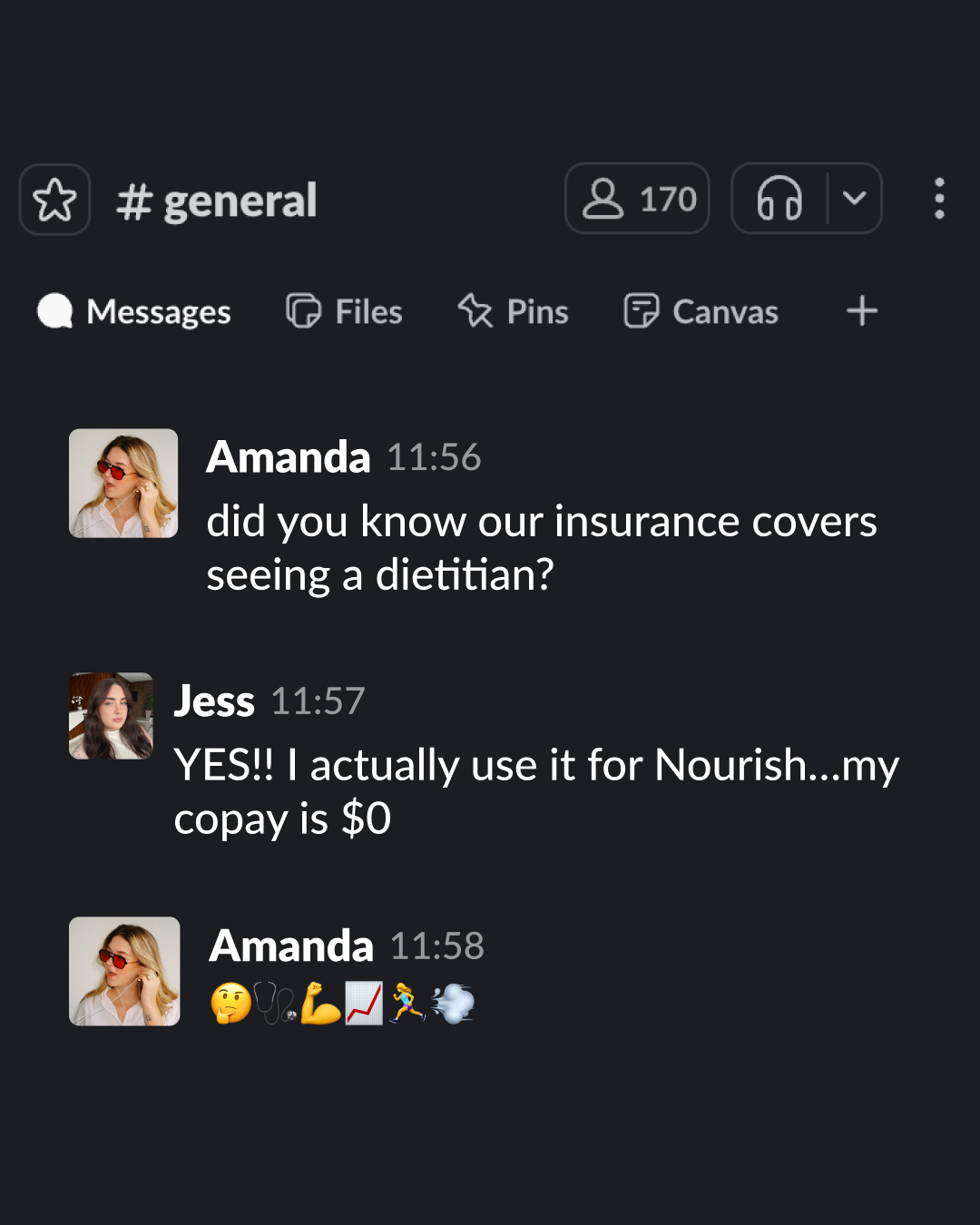 Nourish Facebook ad
