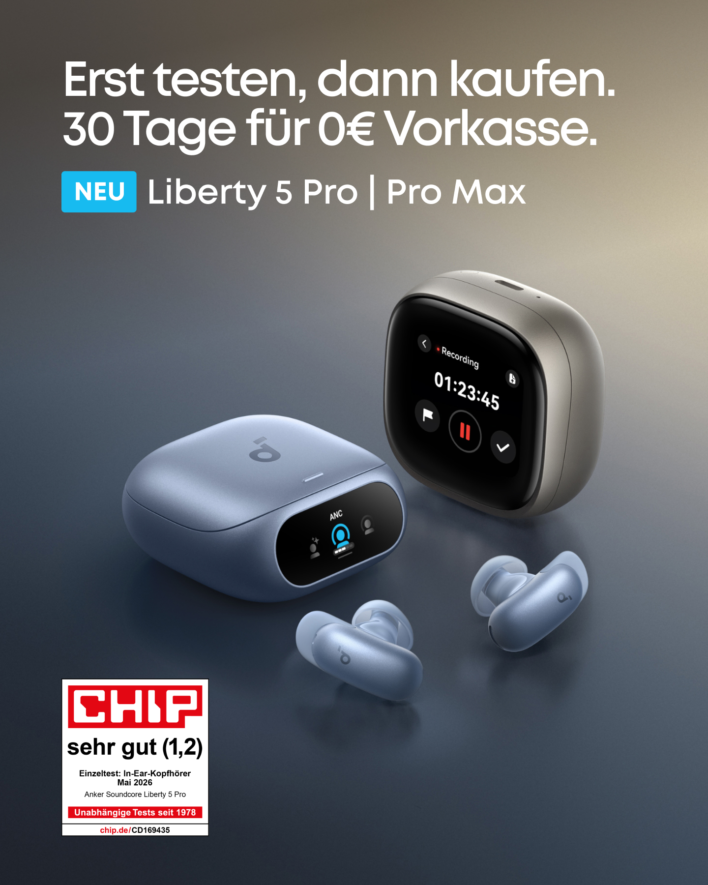 soundcore Deutschland Facebook ad from Jun 5, 2026