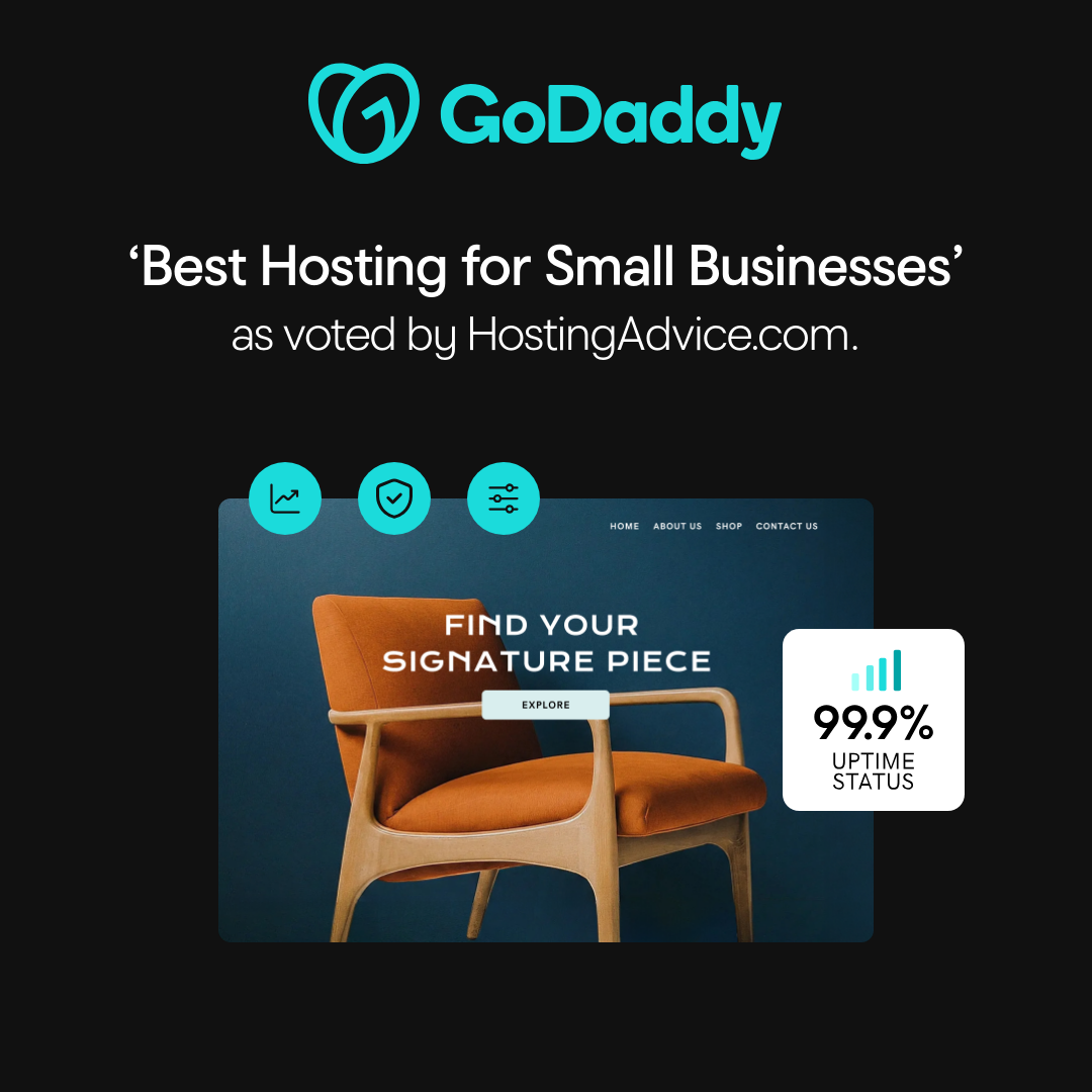 GoDaddy Facebook ad