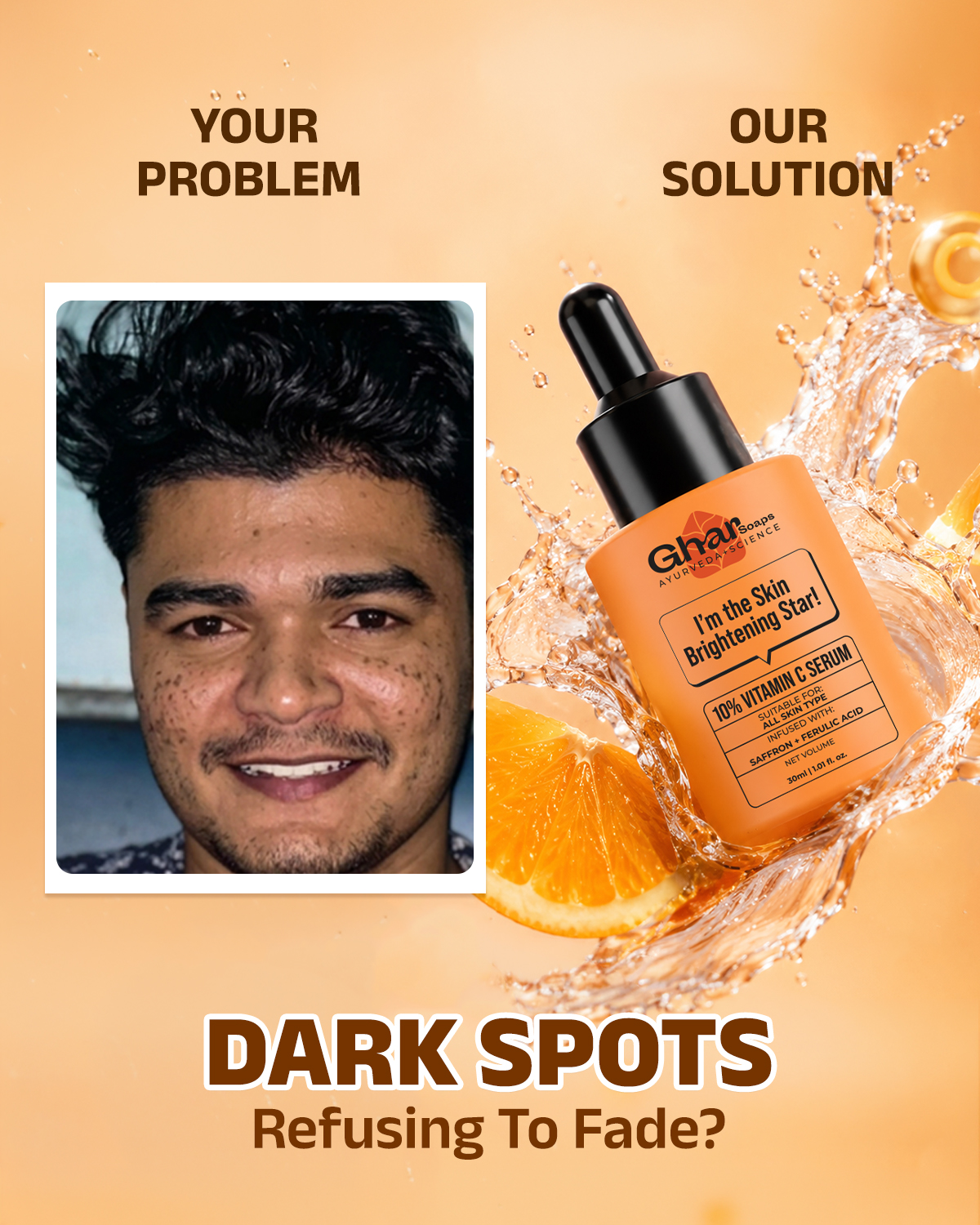 The Ghar Soaps Facebook ad