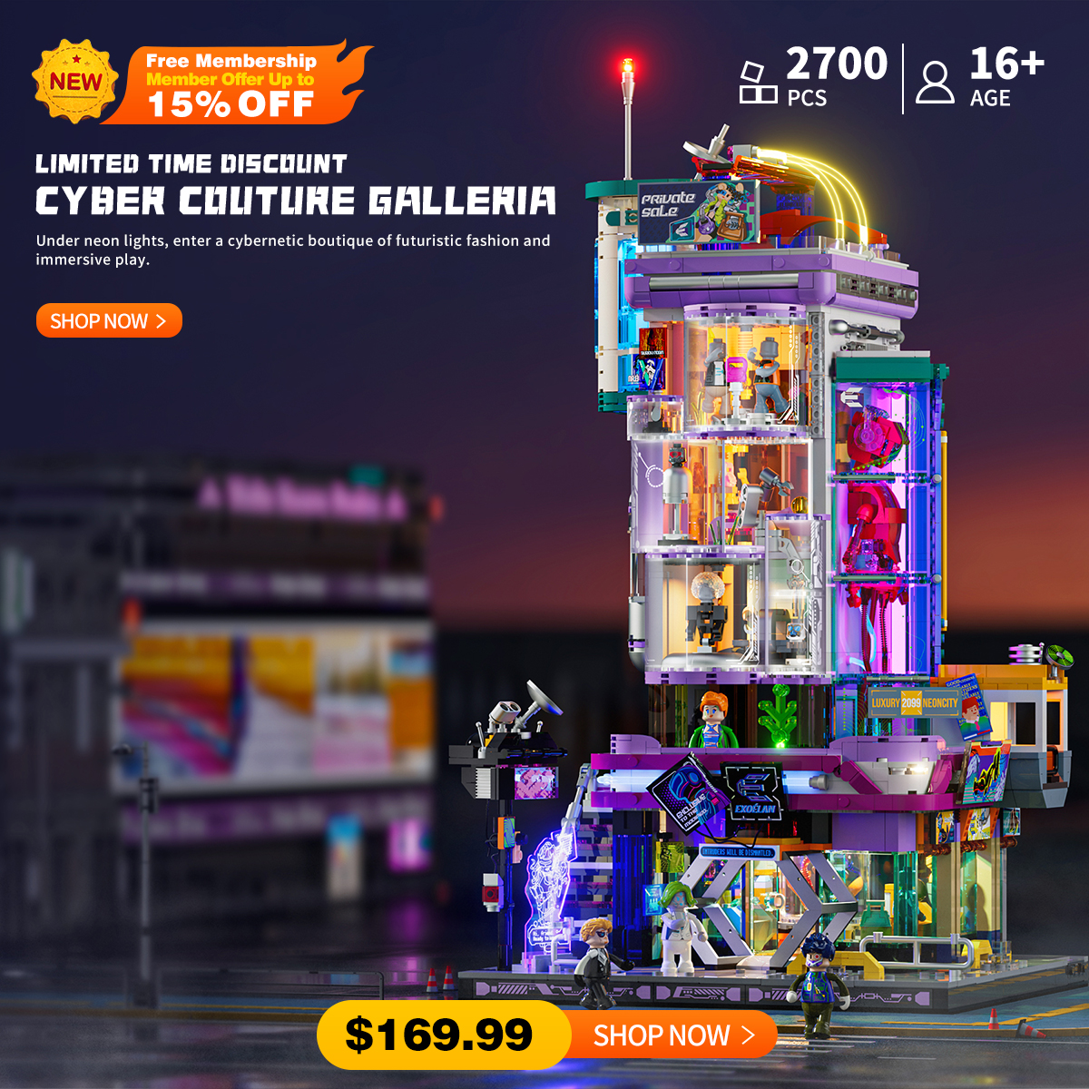 Lumibricks Facebook ad