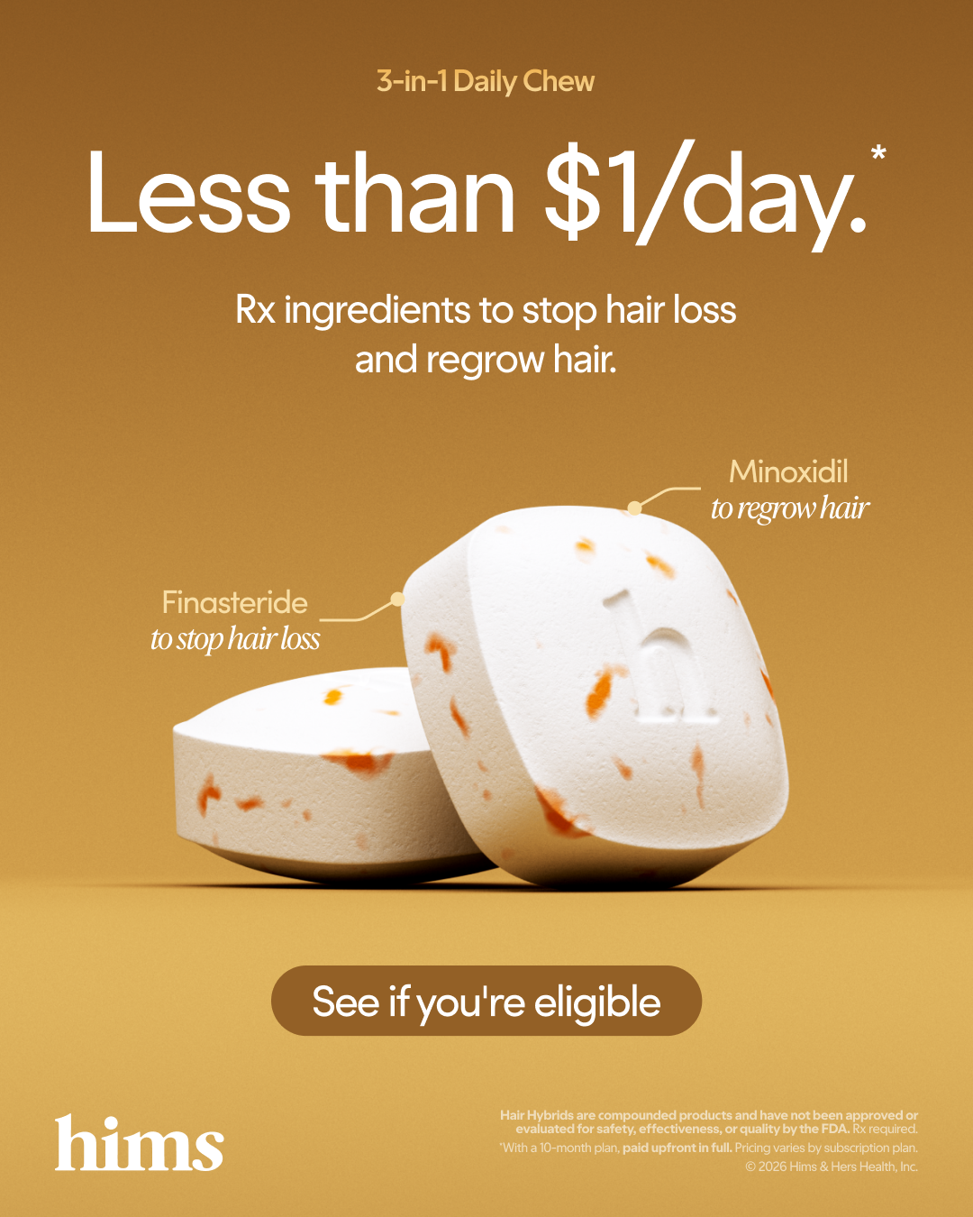 hims Facebook ad