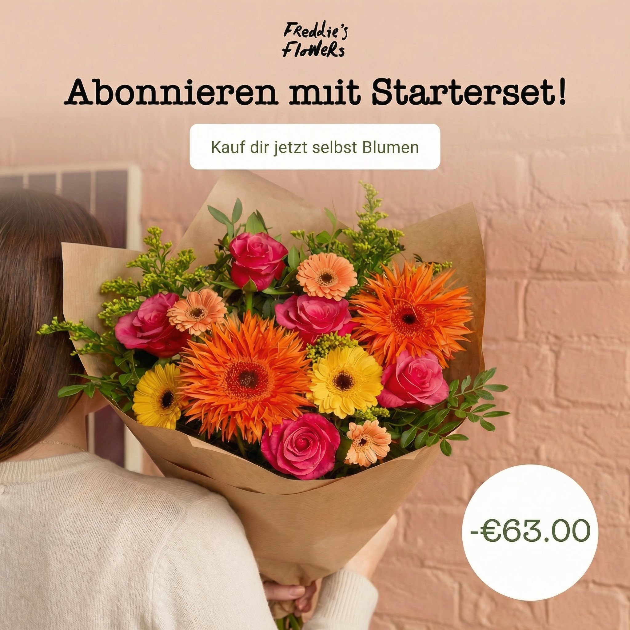 Freddie's Flowers Facebook ad