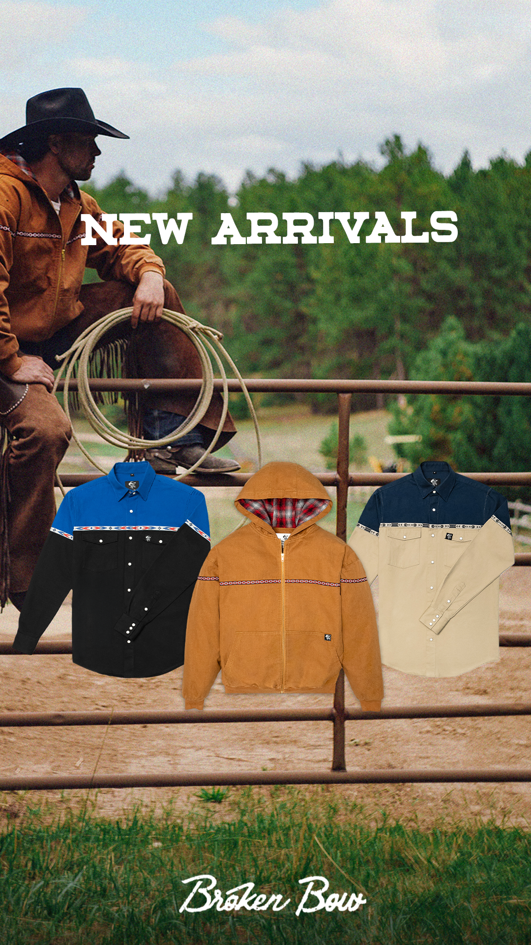 Broken Bow Country Facebook ad: Quality Western Clothing