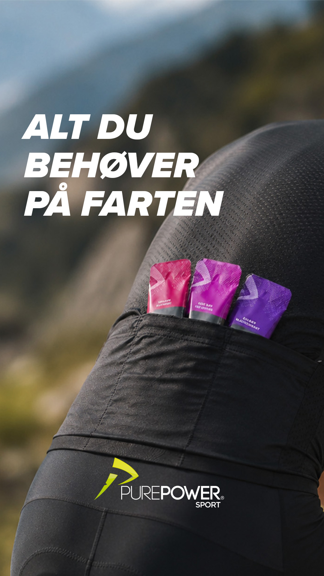 PurePower.dk > Sports Nutrition Facebook ad