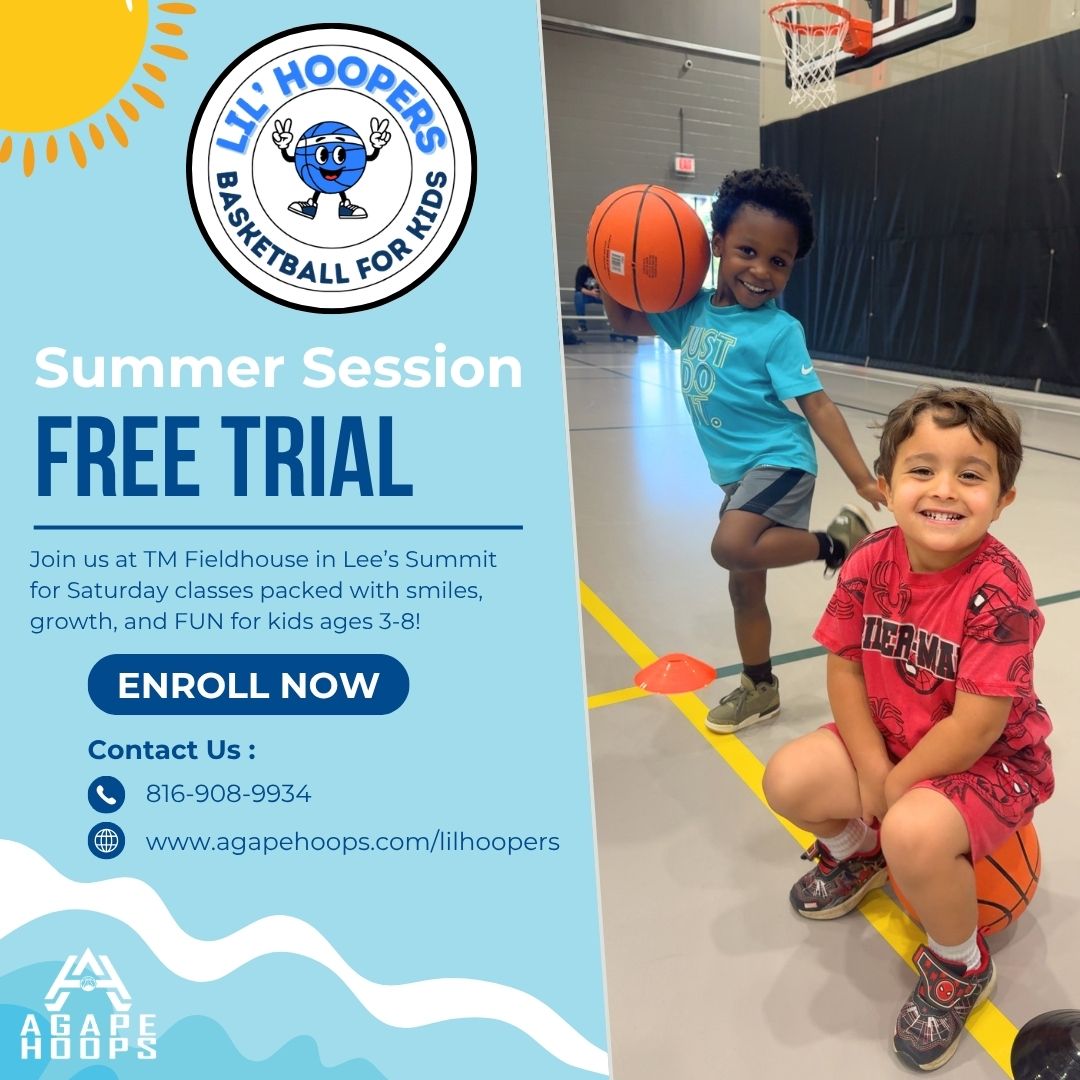Agape Hoops Facebook ad: Home