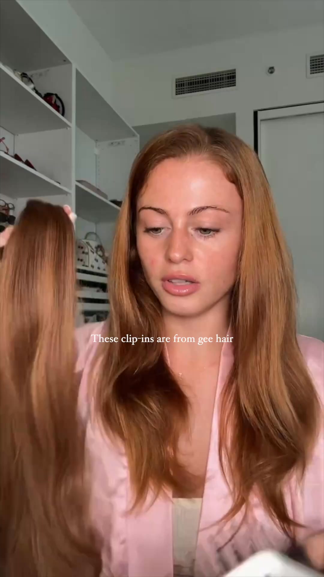 Gee Hair Facebook ad: 15% off your first order, free shipping and a 12-month…