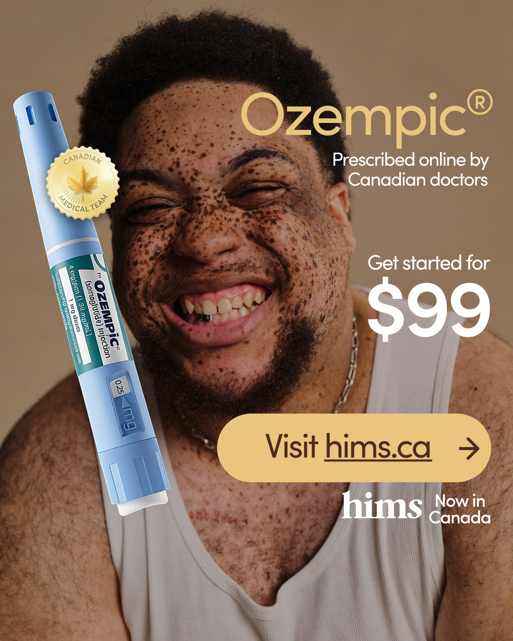 hims Facebook ad