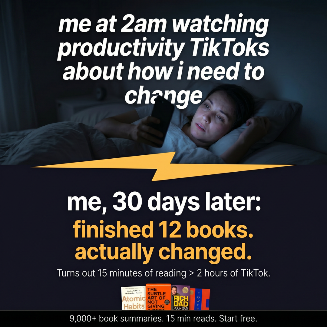 Blinkist Facebook ad
