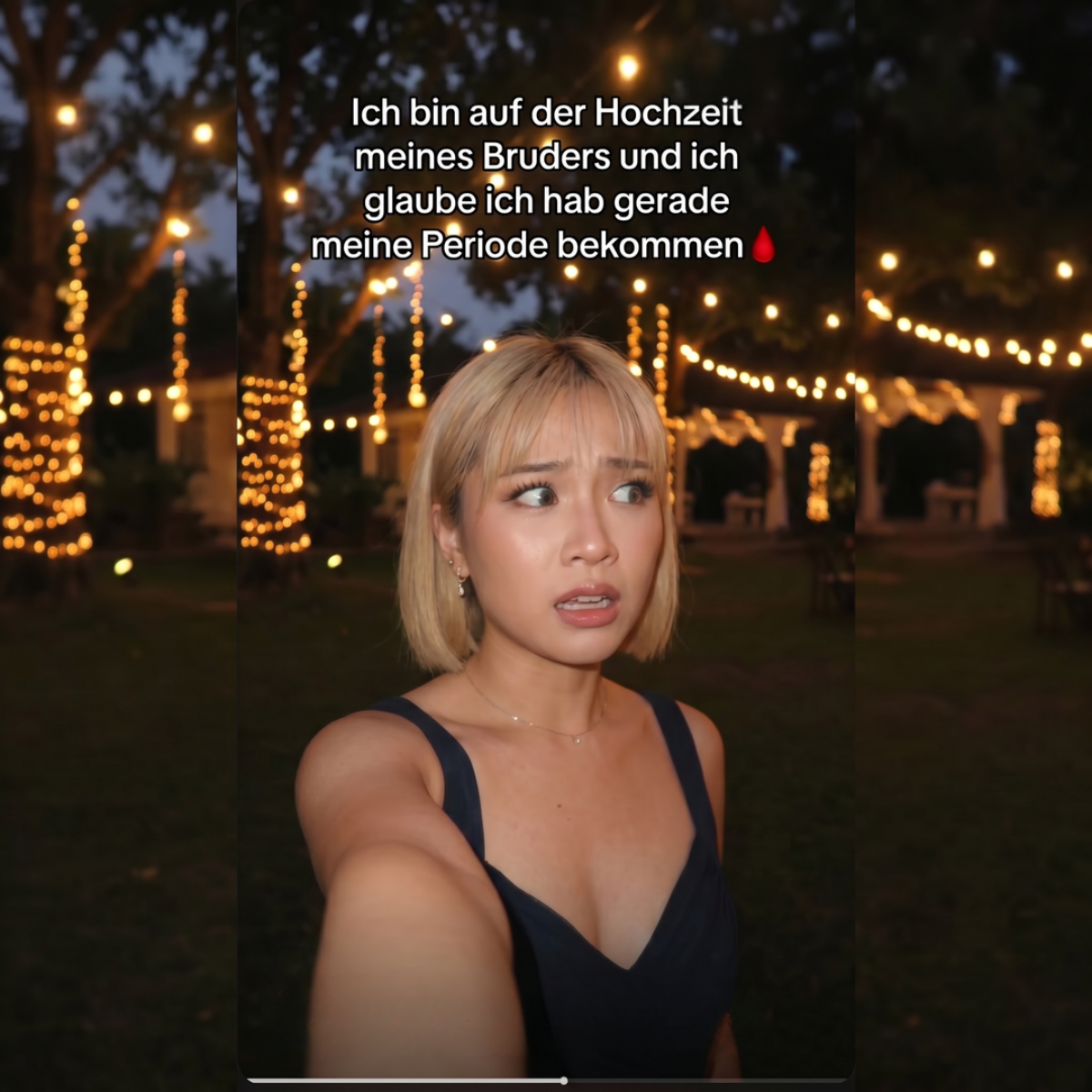 Menstruationsratgeber Facebook ad: WARUM KOMMT MEINE PERIODE IMMER ZUM SCHLECHTESTEN ZEITPUNKT.