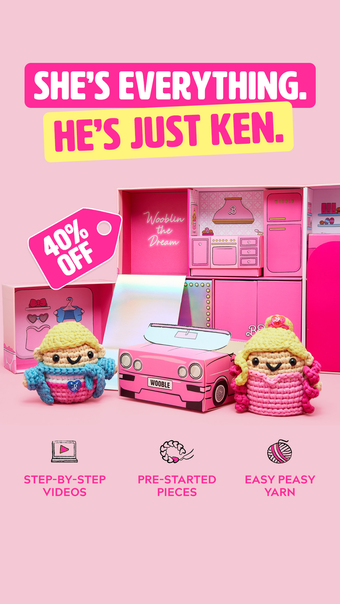 The Woobles Facebook ad from Feb 24, 2026