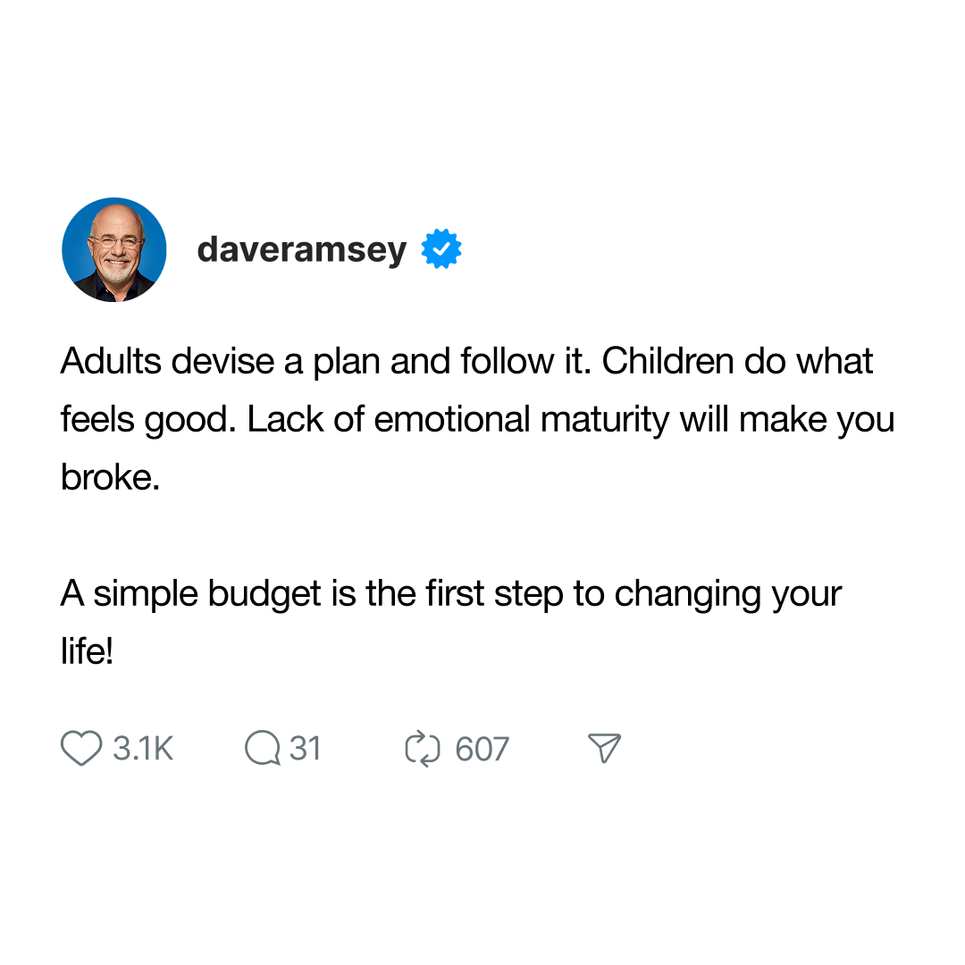 Dave Ramsey Facebook ad