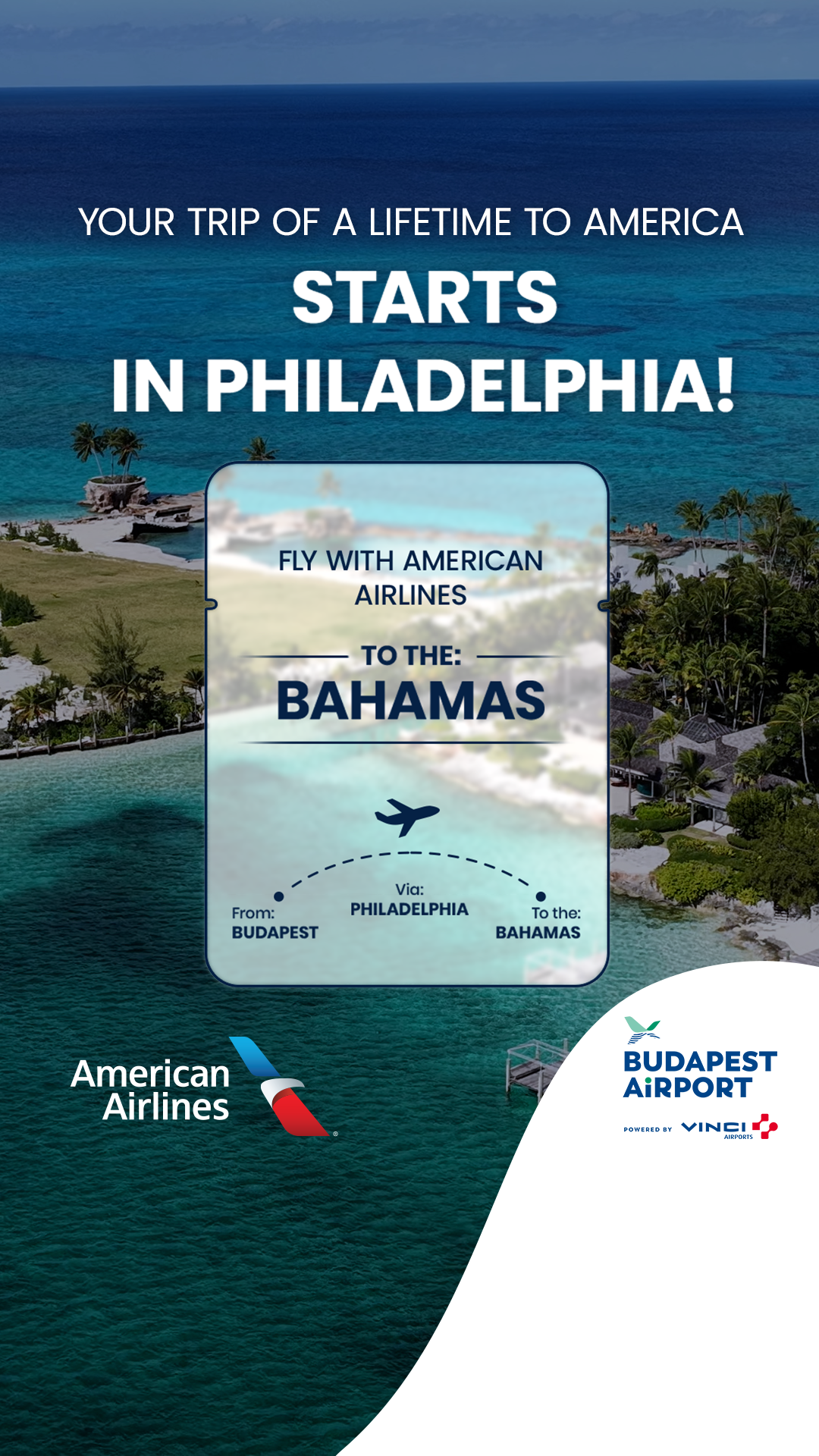 Budapest Airport Facebook ad from Mar 16, 2026