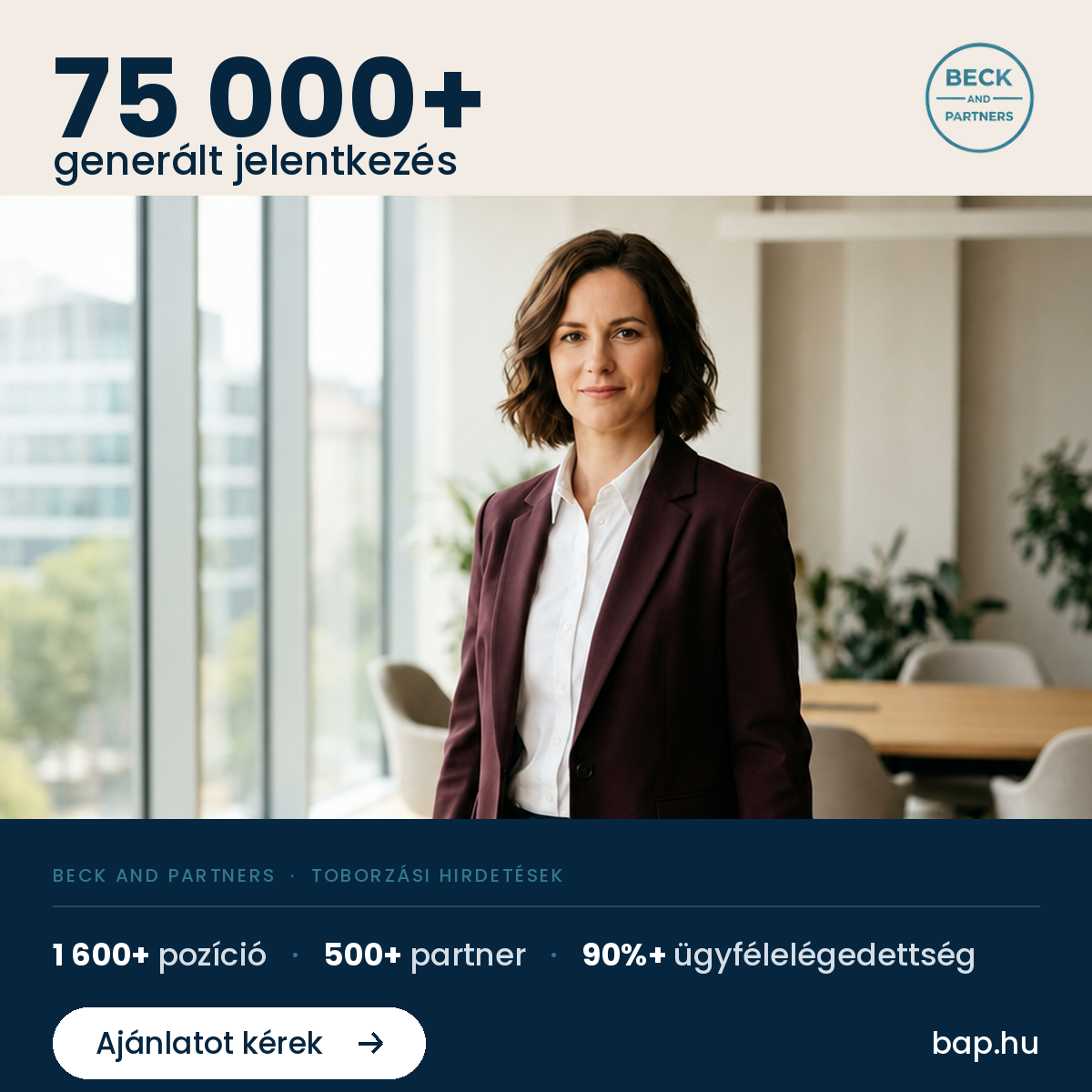 Beck & Partners International HR Consulting Facebook ad