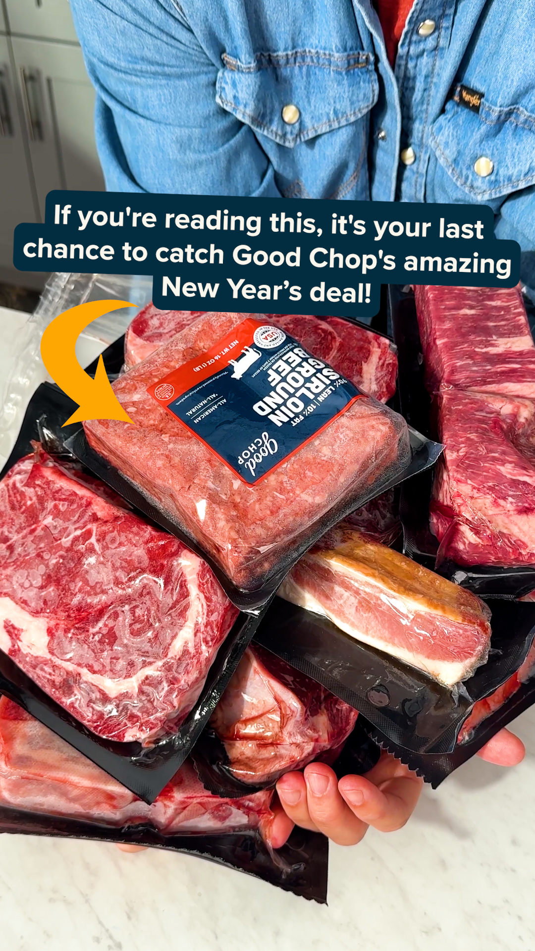 GoodChop Facebook ad