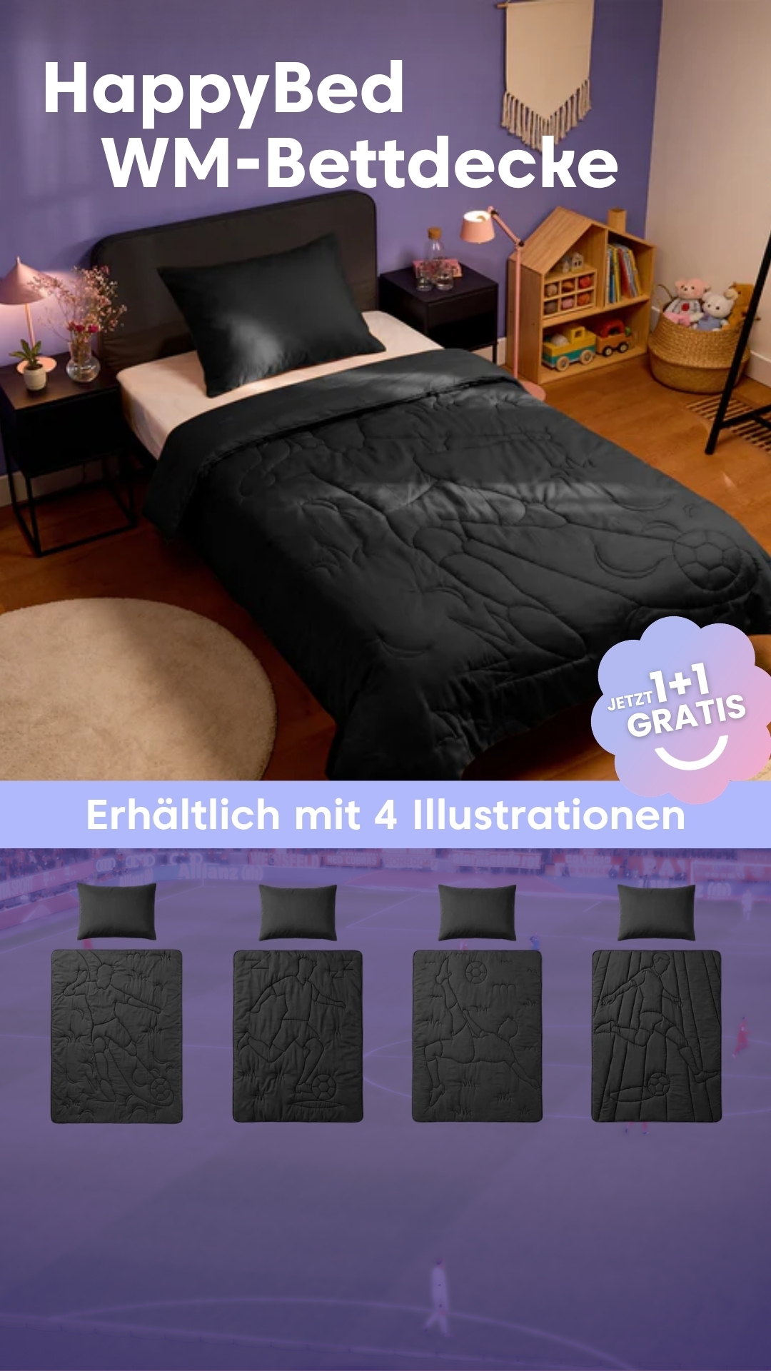 Thehappybed.de Facebook ad