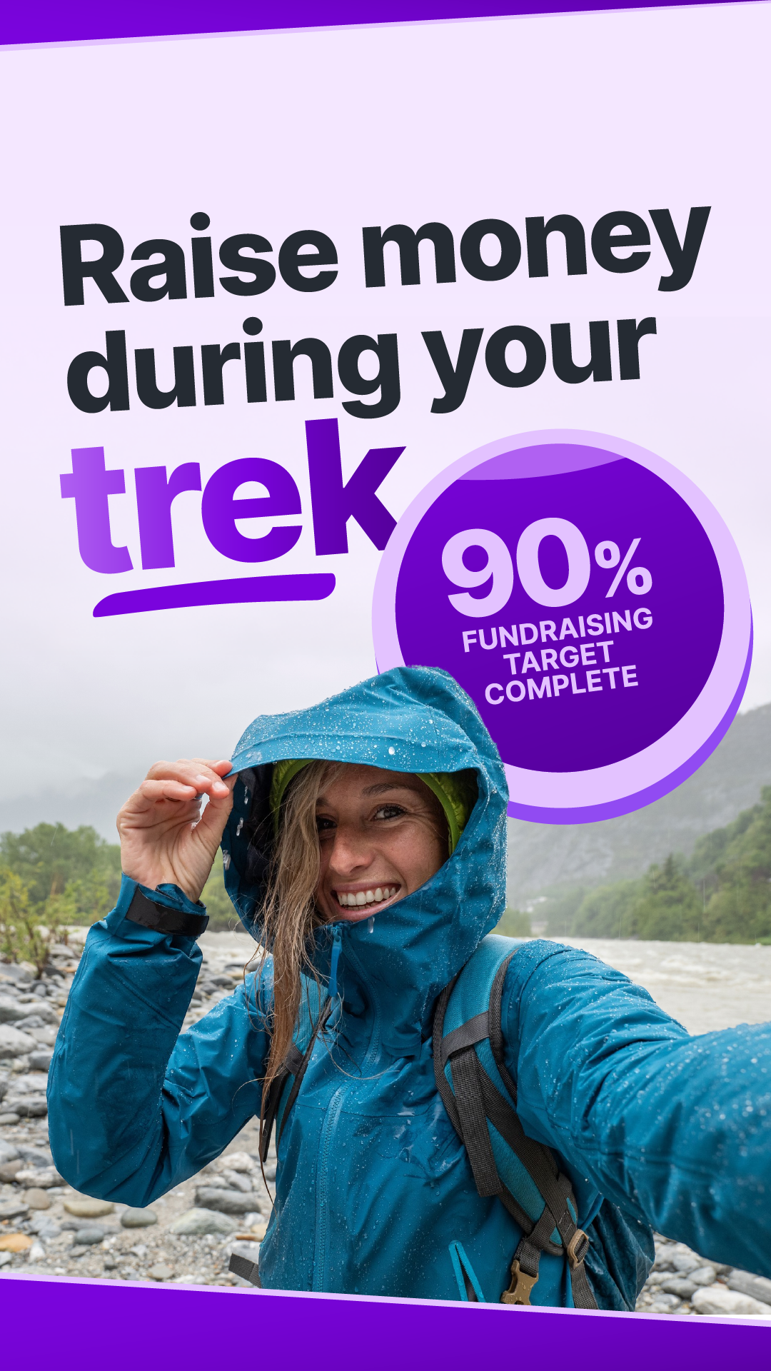 JustGiving Facebook ad
